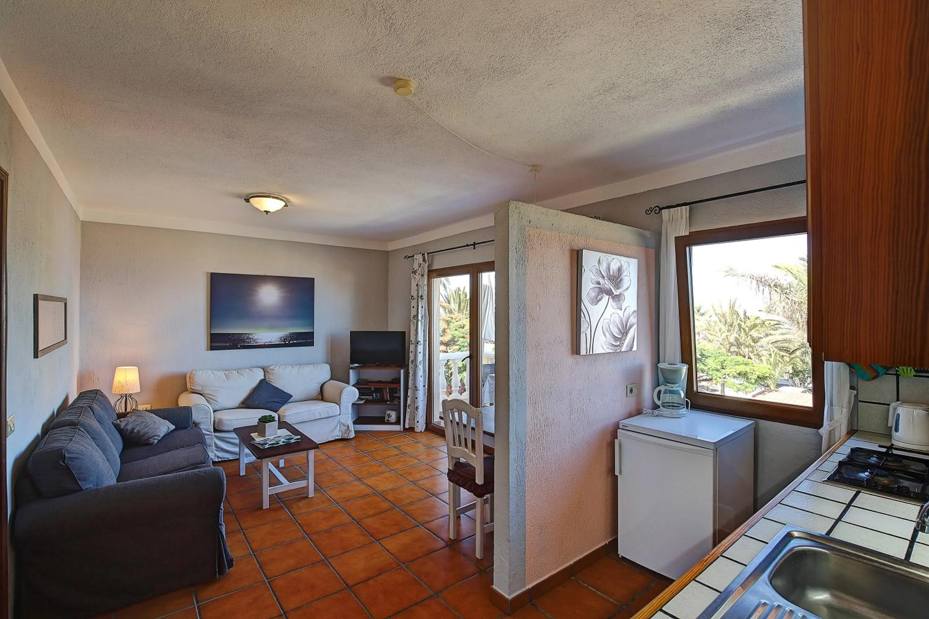 Kitchen or kitchenette in Finca Marina BuenVivir