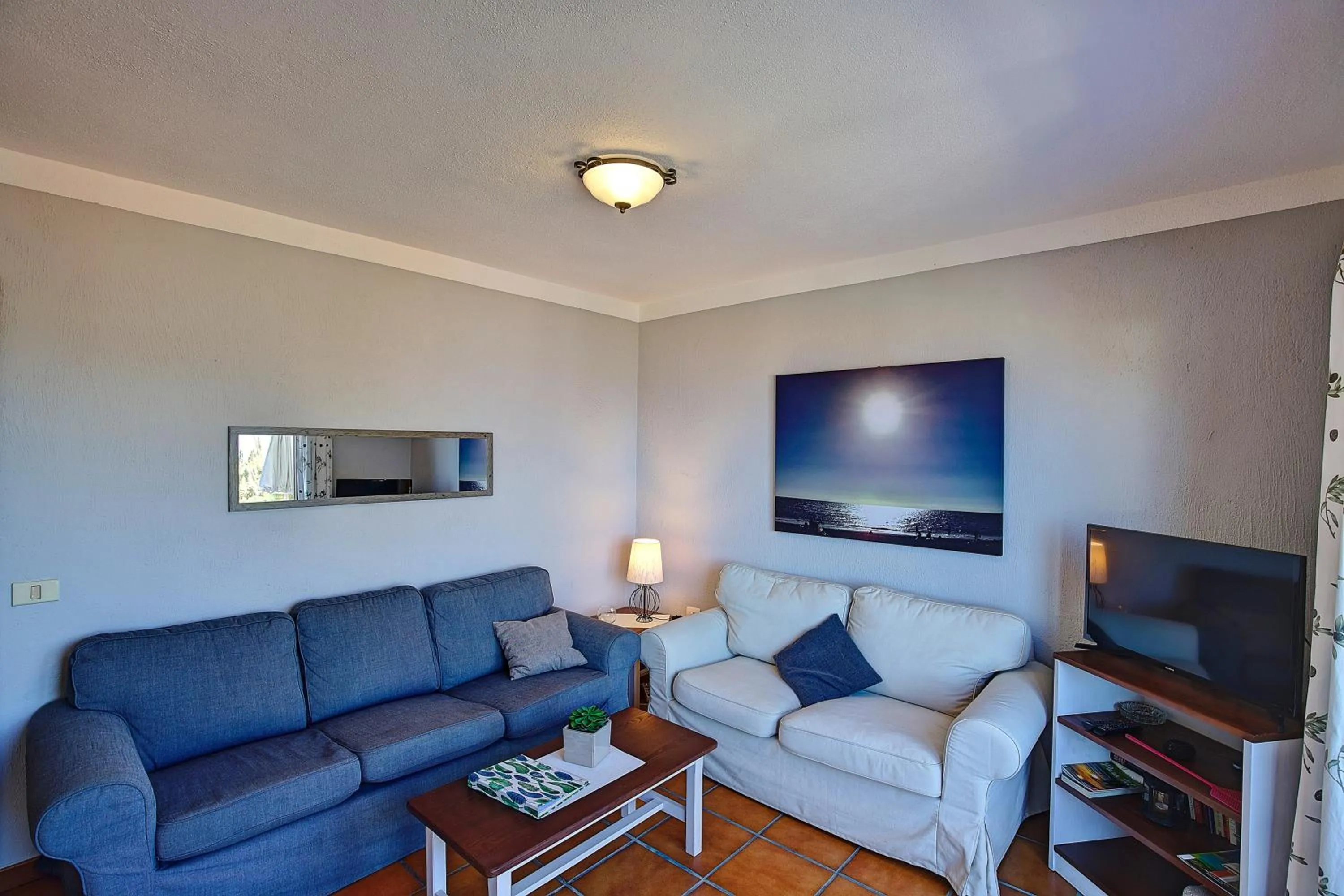 Living room in Finca Marina BuenVivir