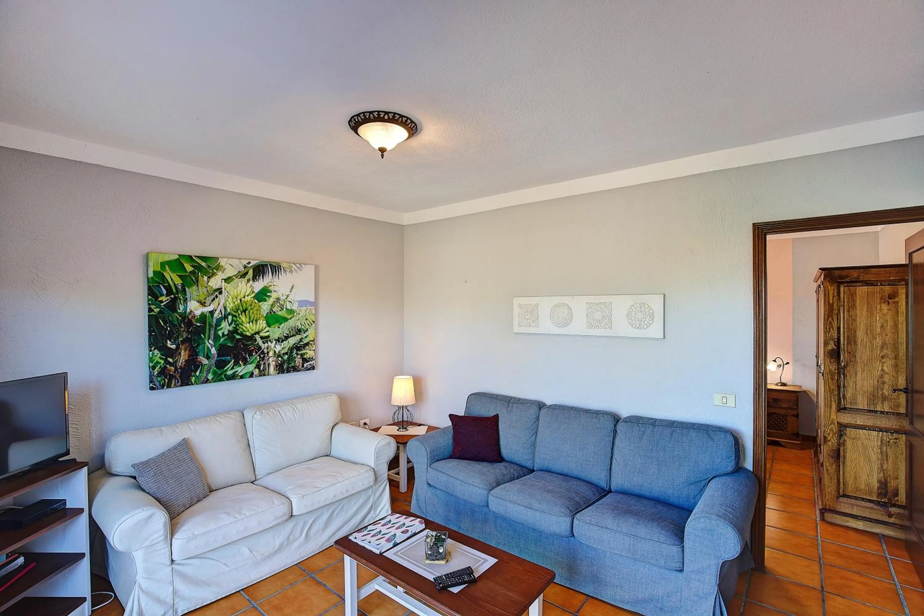 Living room in Finca Marina BuenVivir