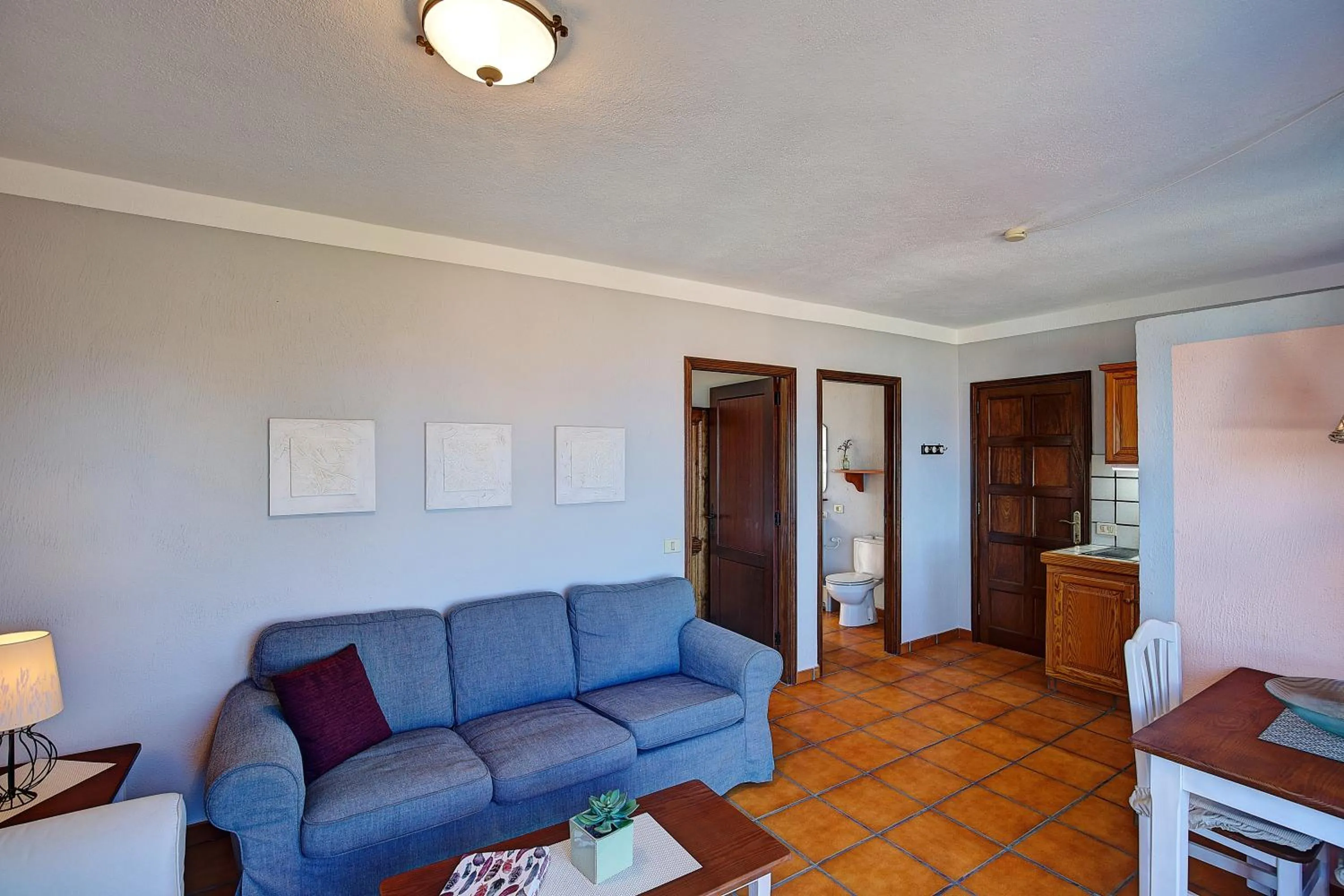 Living room in Finca Marina BuenVivir