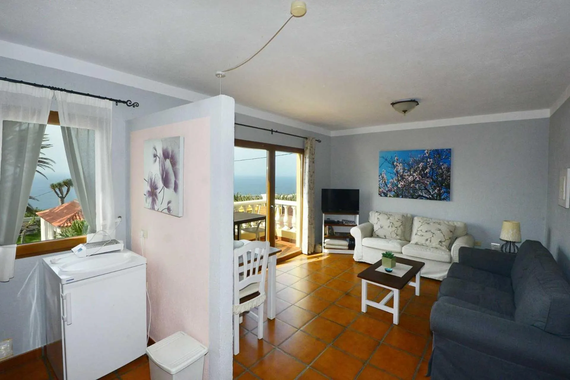 Living room in Finca Marina BuenVivir