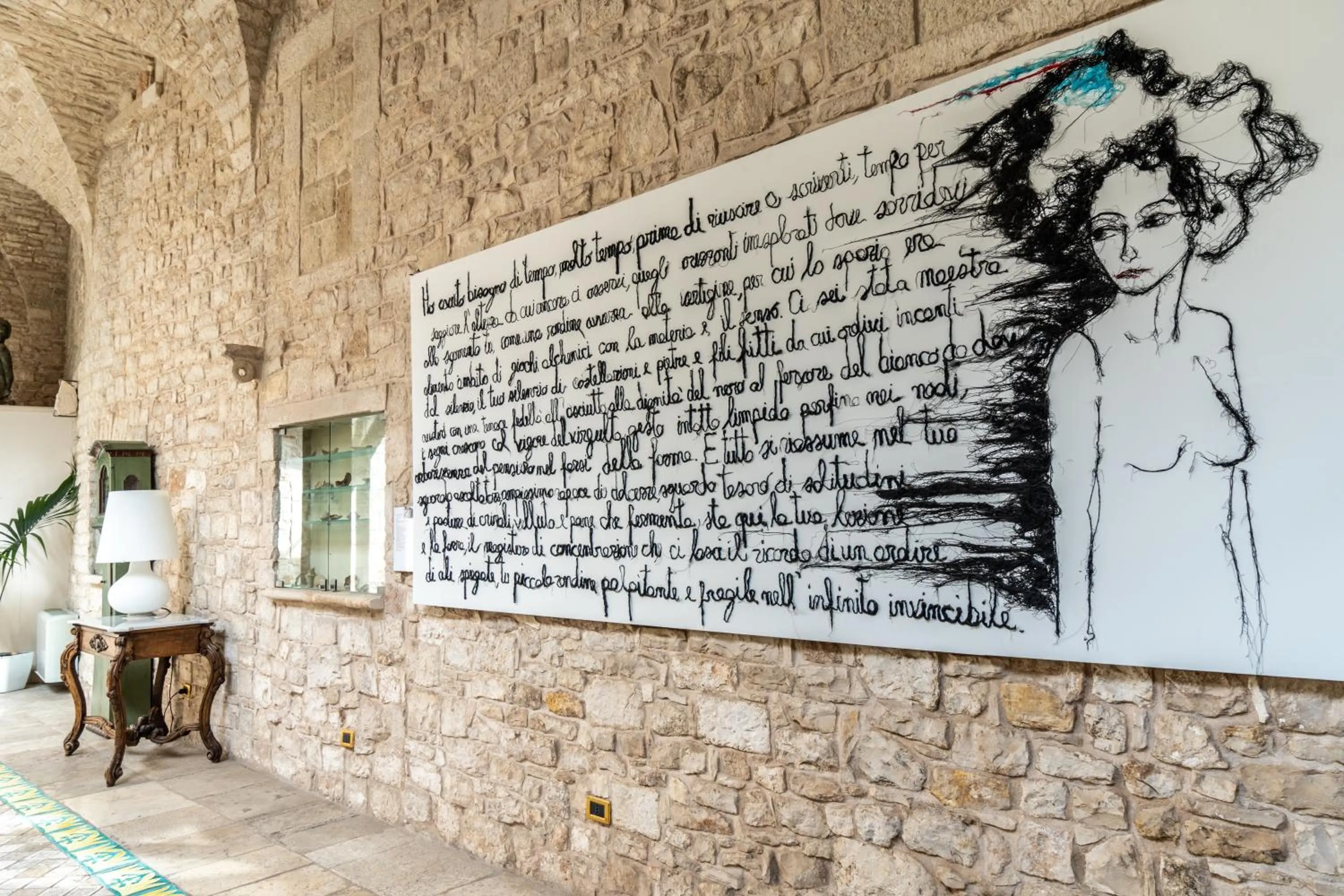 Decorative detail in S. Martin Hotel