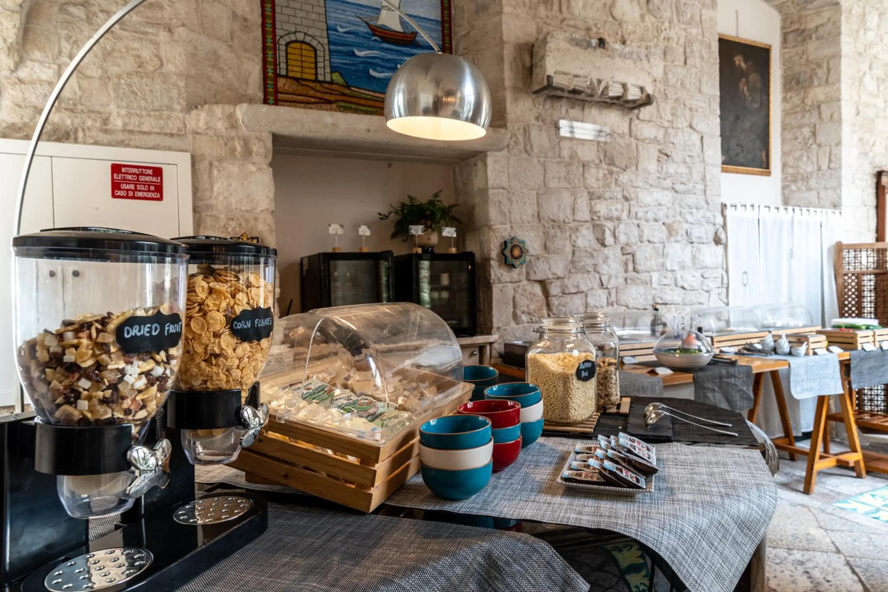 Breakfast in S. Martin Hotel