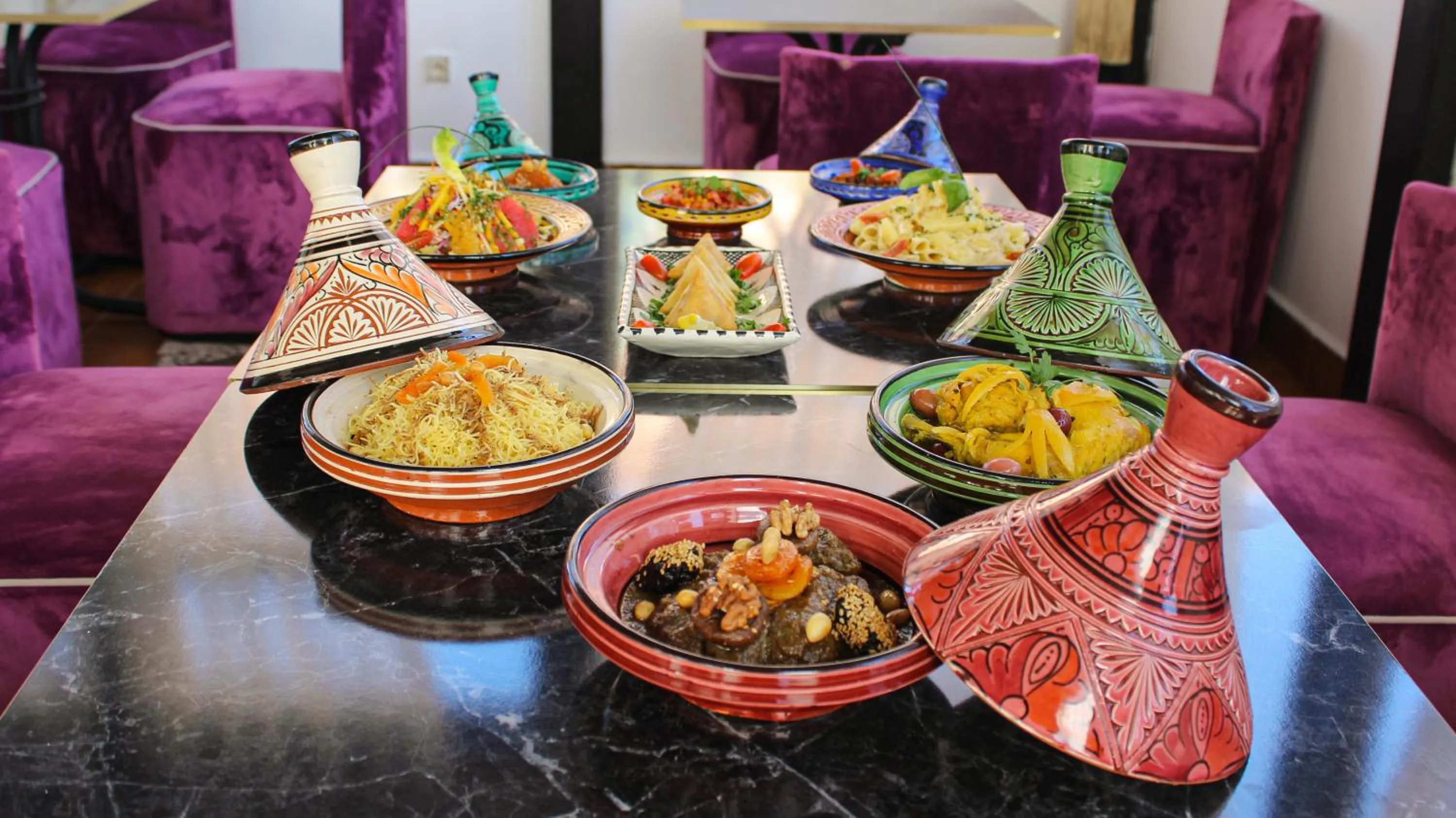 Restaurant/places to eat in Majorel Perle Hôtel Riad Restaurant Picine & Spa