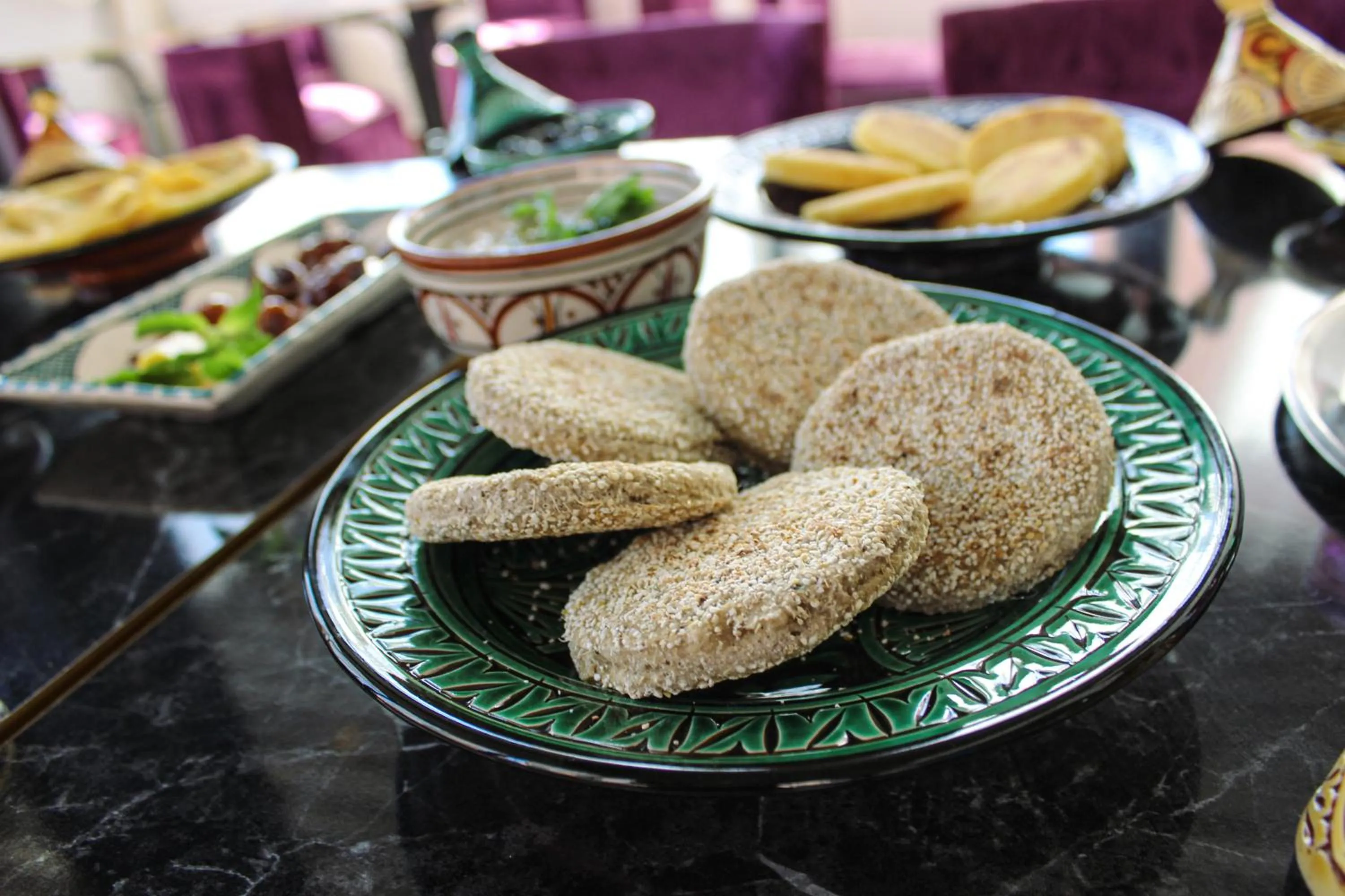 Breakfast in Majorel Perle Hôtel Riad Restaurant Picine & Spa