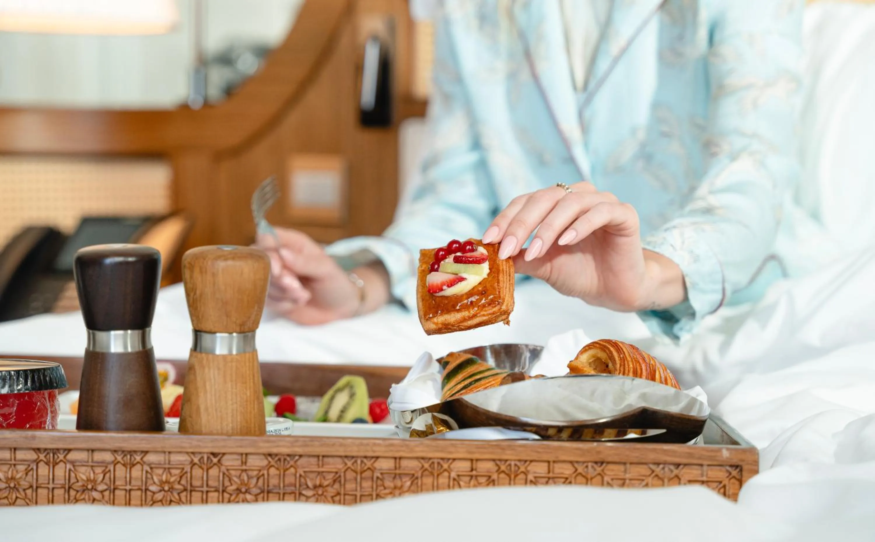 Breakfast in The Chedi Katara Hotel & Resort