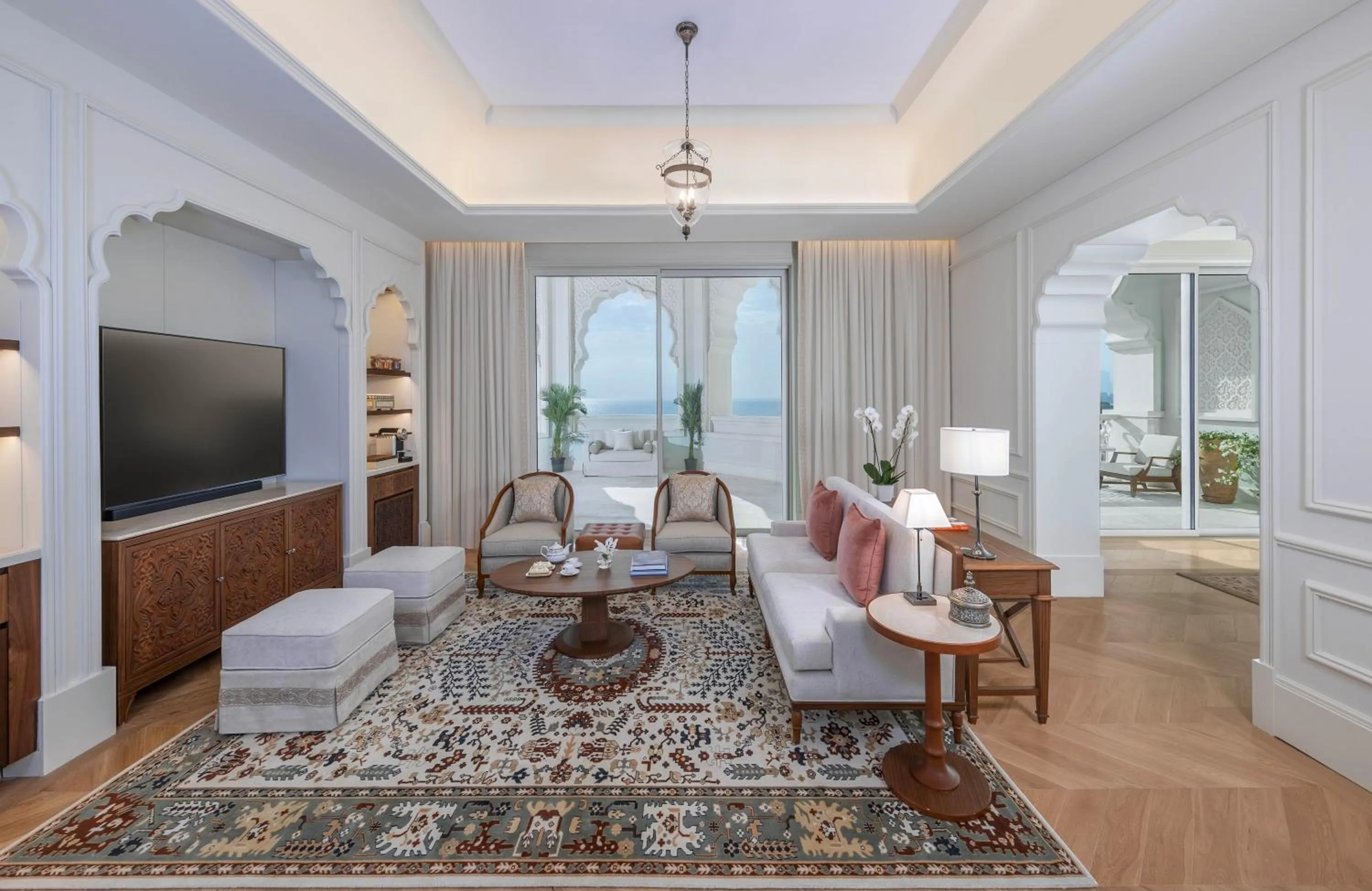 Living room in The Chedi Katara Hotel & Resort
