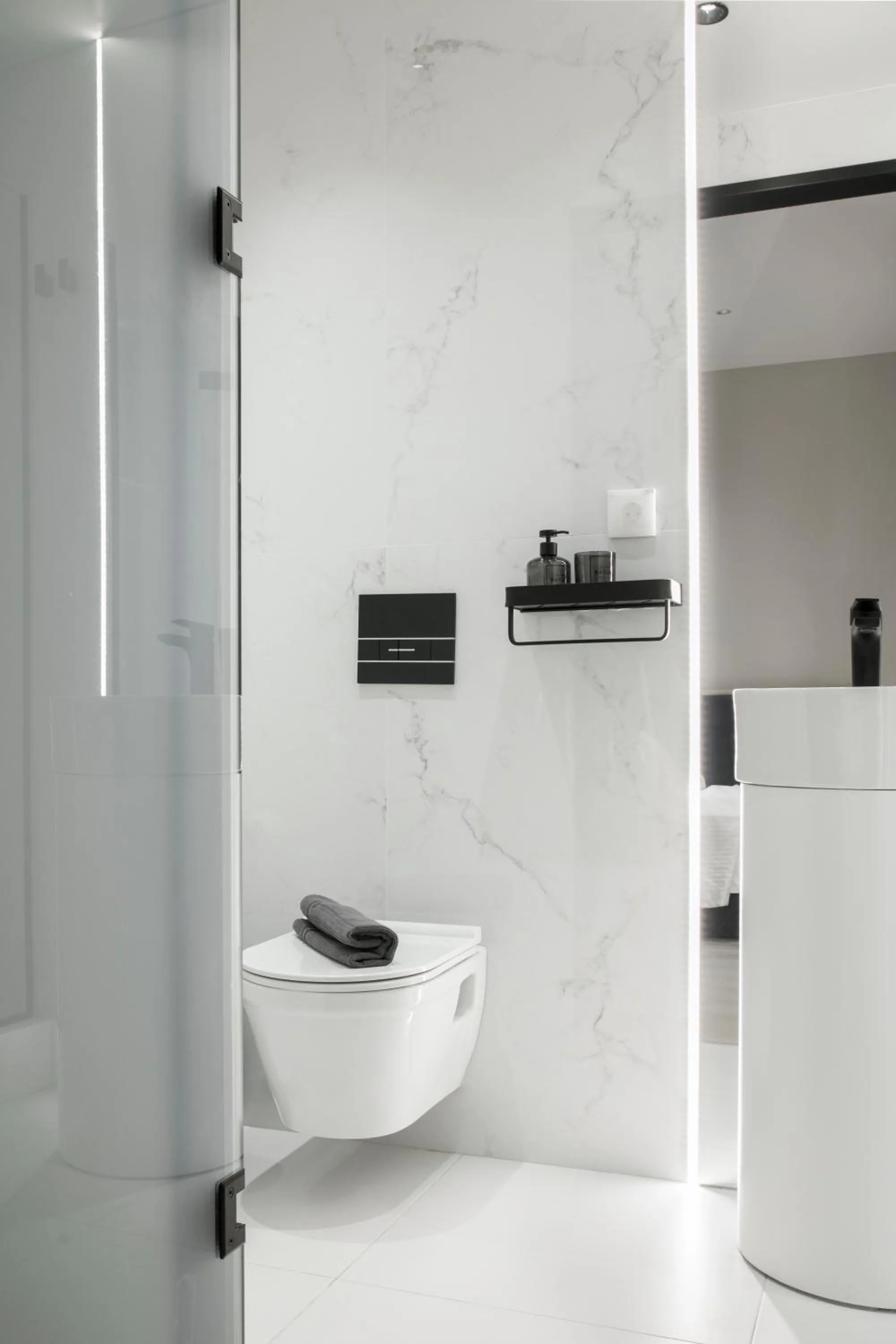 Bathroom in Ultra Chic Modern 4 Bedrooms Apartment in Athens