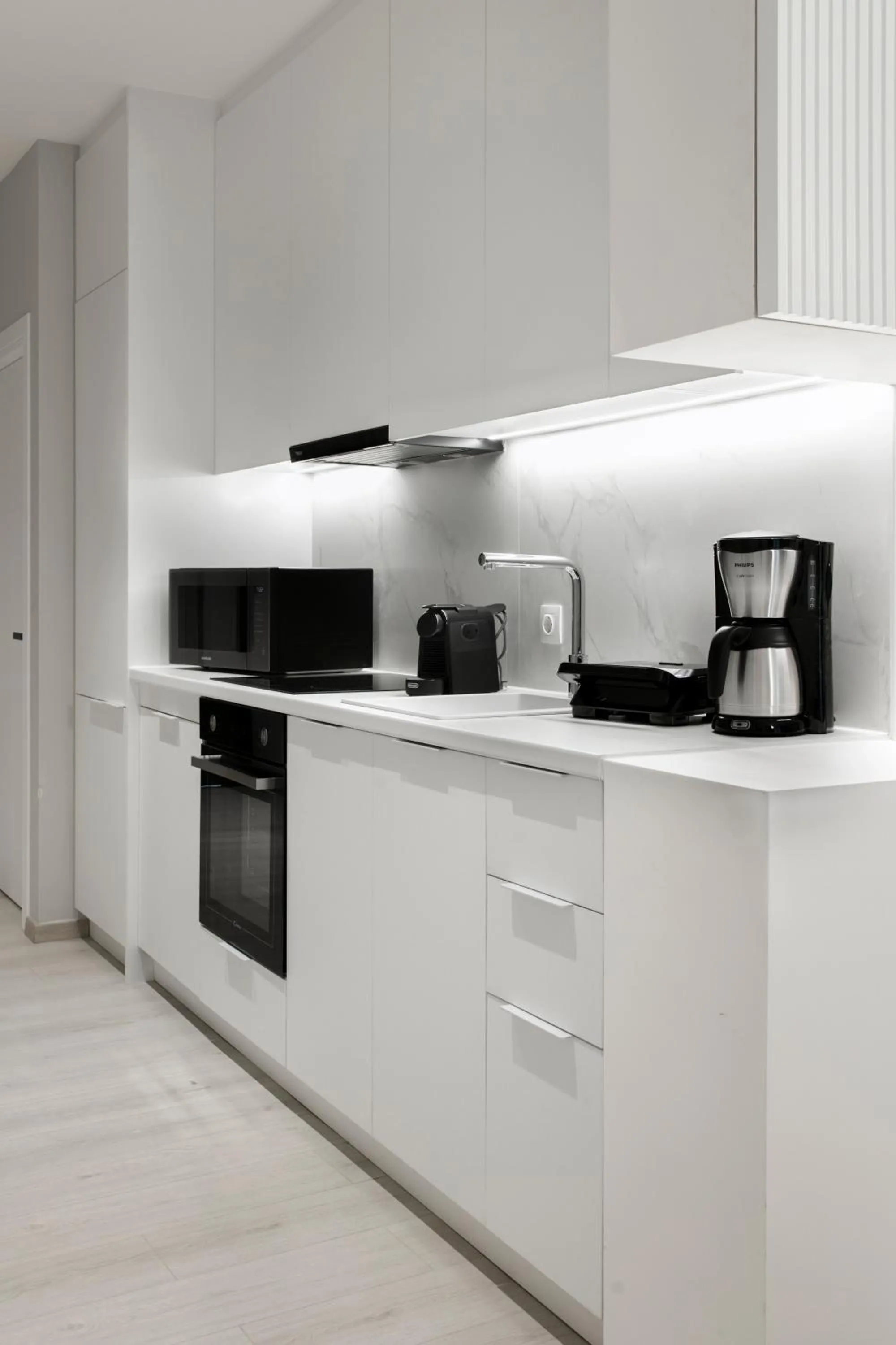 Coffee/tea facilities in Ultra Chic Modern 4 Bedrooms Apartment in Athens