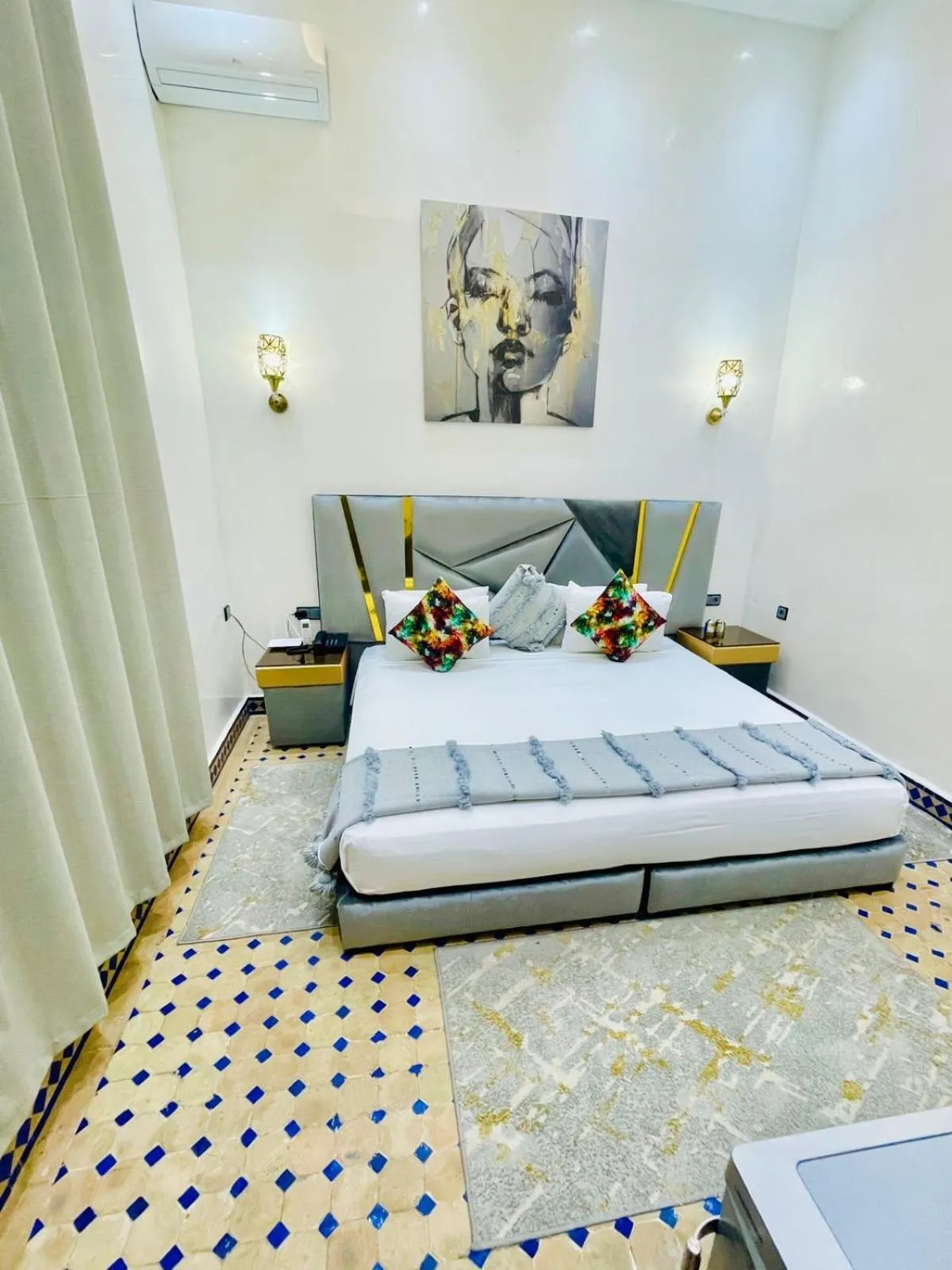 Bedroom, Bed in RIAD DOUIRTNA