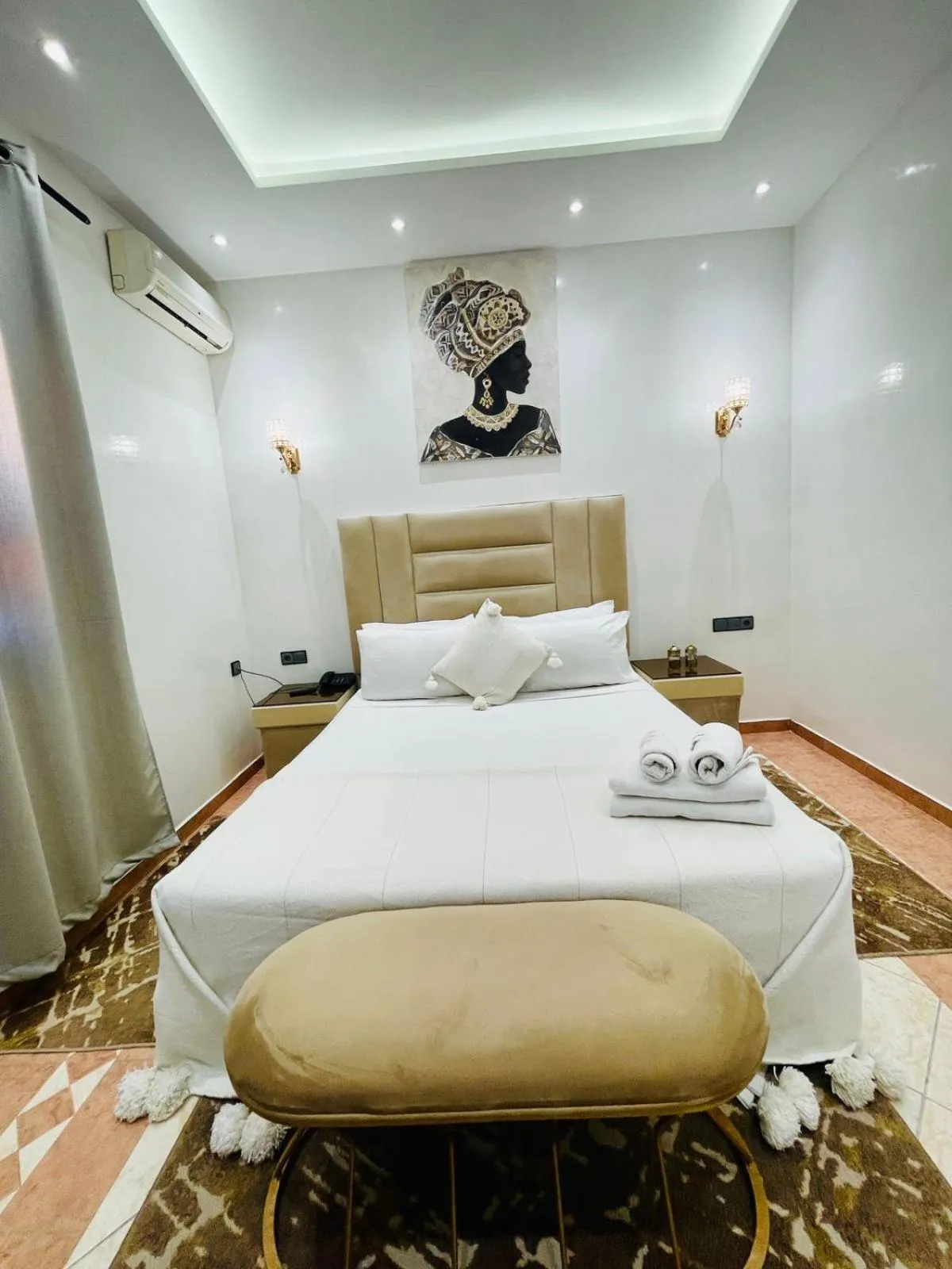 Bedroom, Bed in RIAD DOUIRTNA