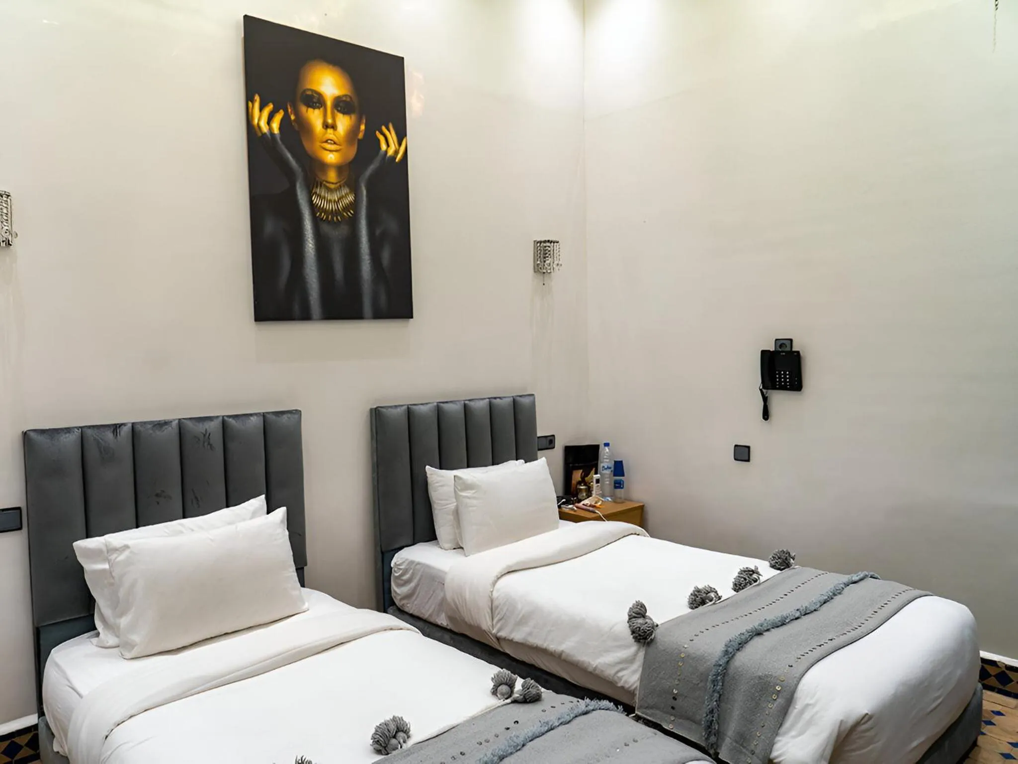 Bedroom, Bed in RIAD DOUIRTNA