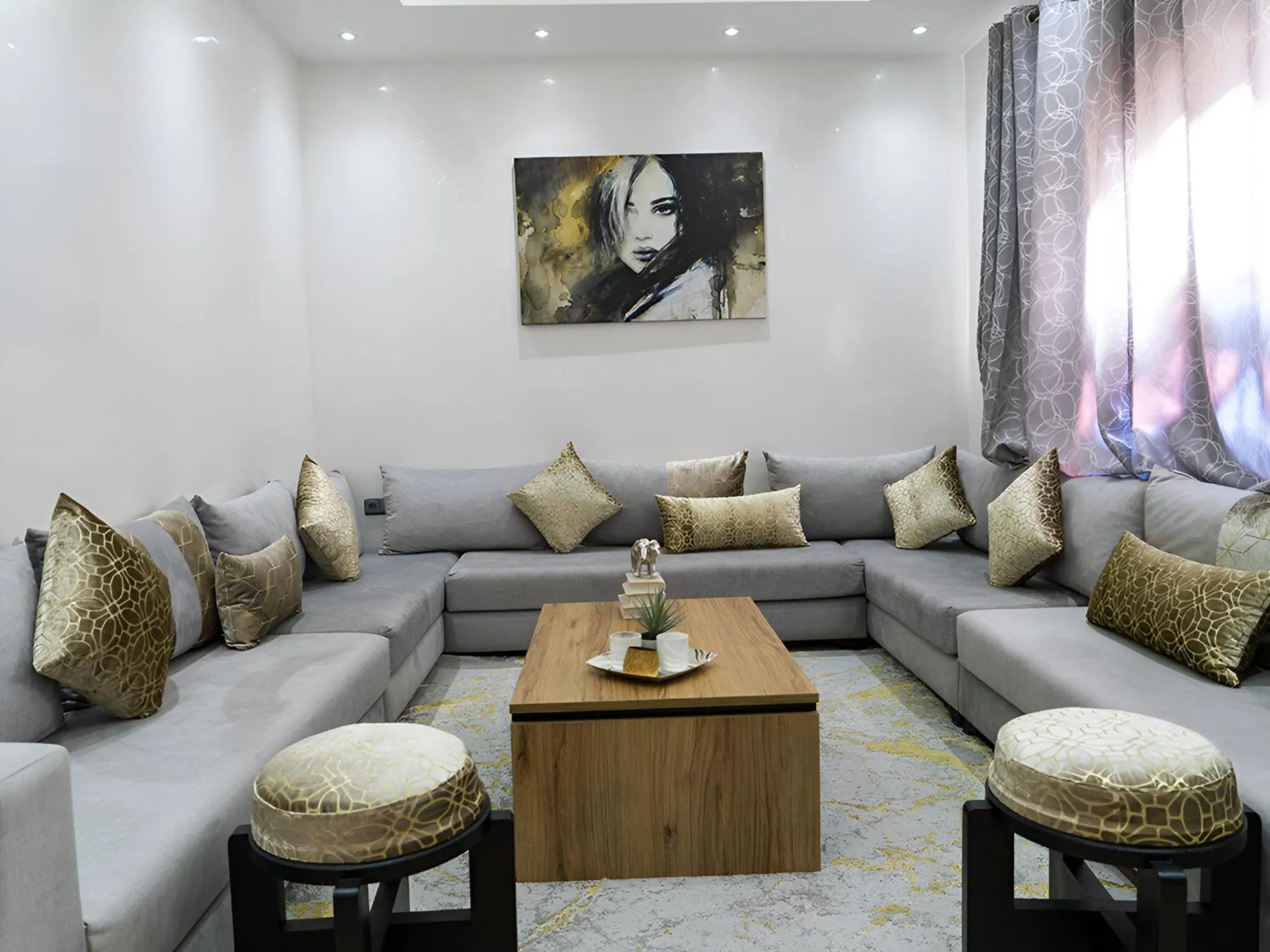 Living room in RIAD DOUIRTNA