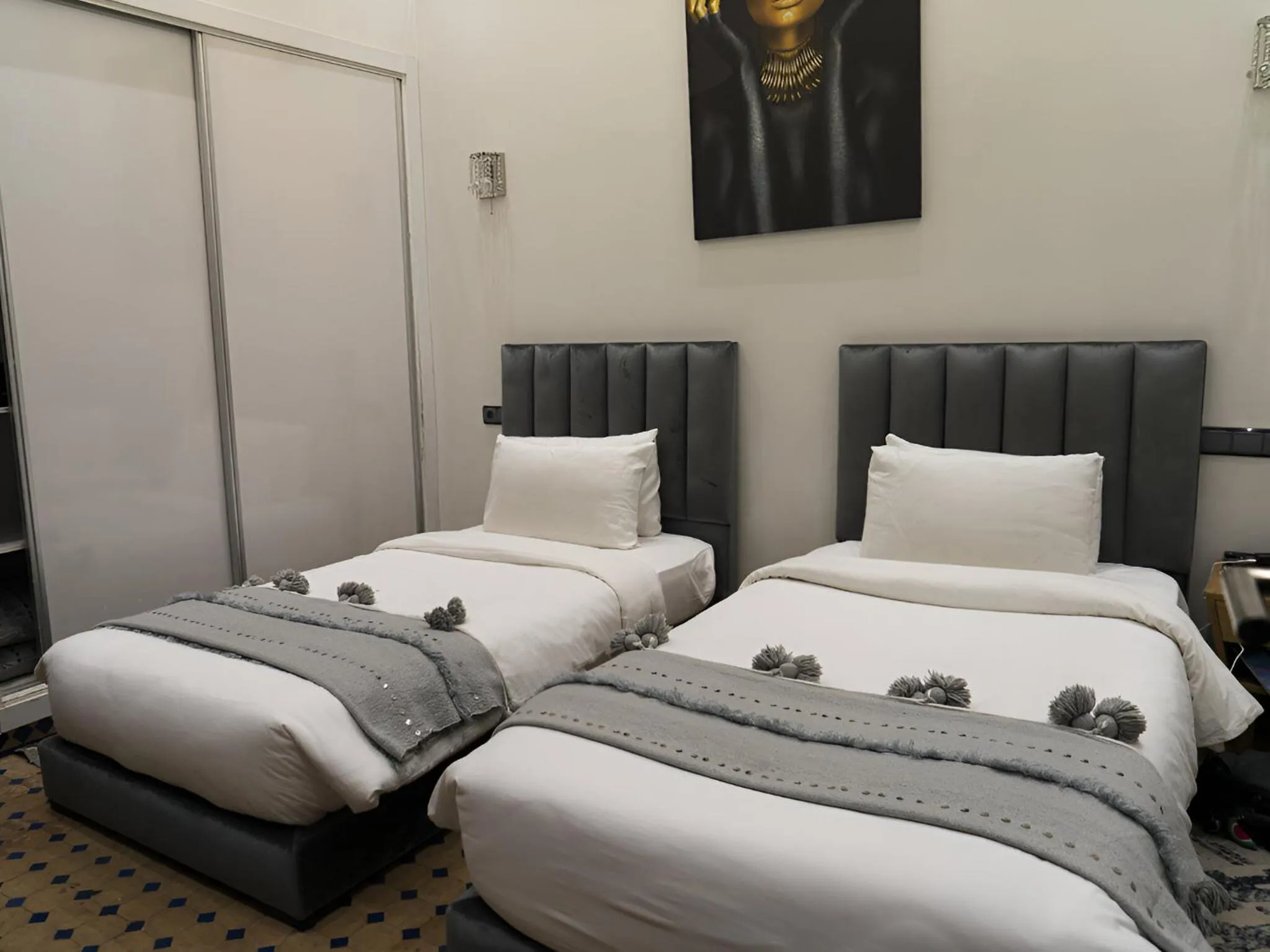 Bedroom, Bed in RIAD DOUIRTNA