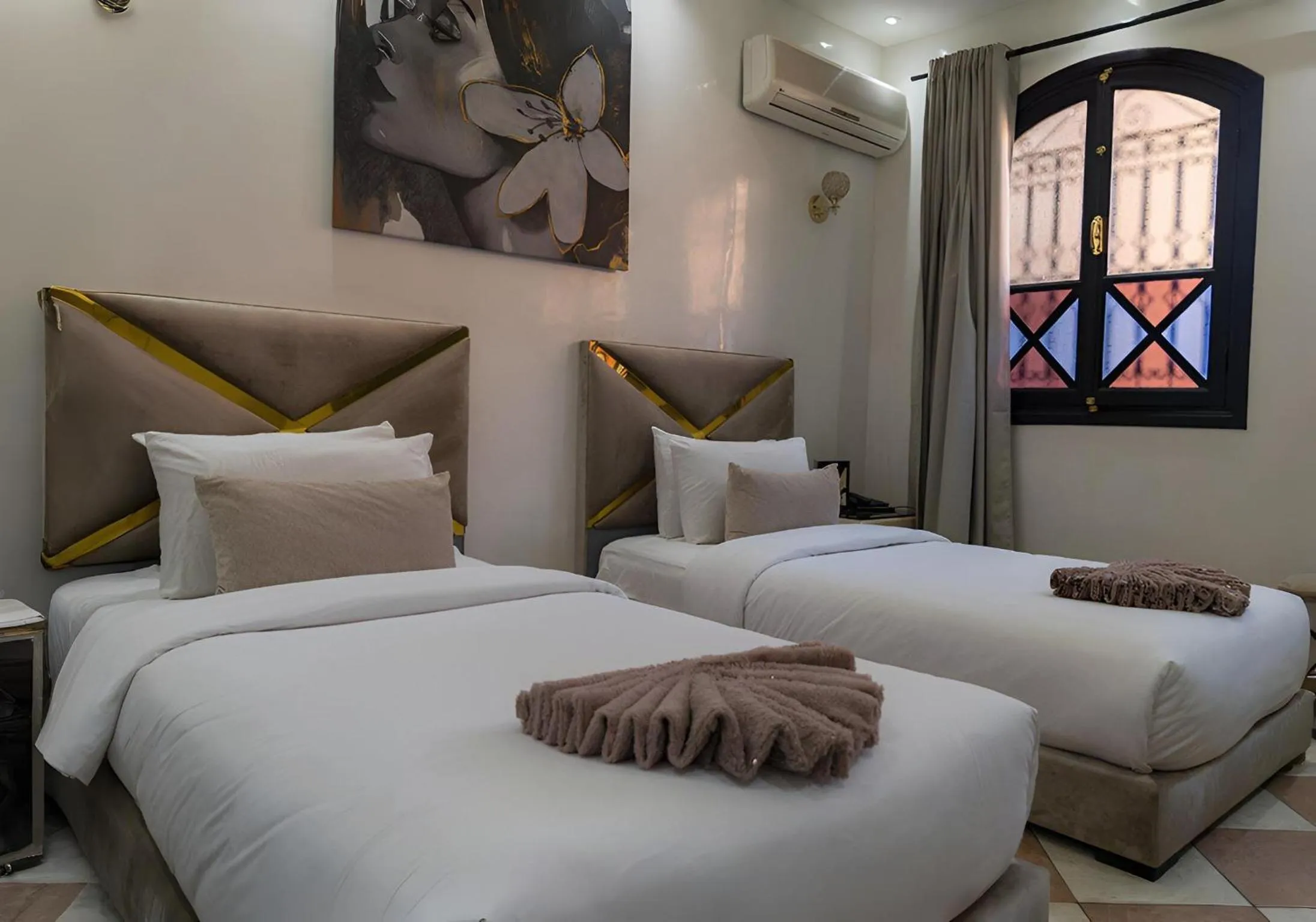 Bedroom, Bed in RIAD DOUIRTNA