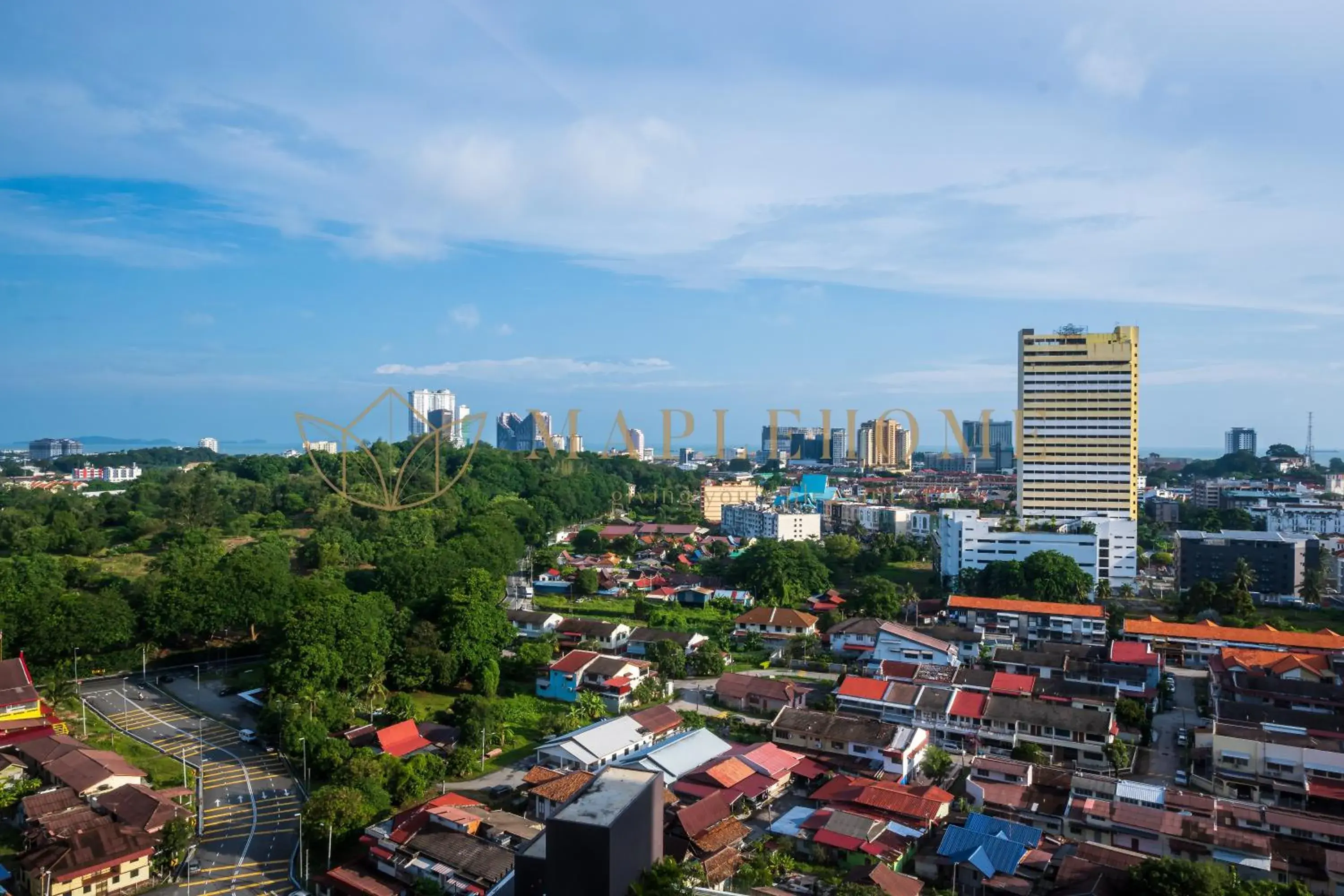 City view in The Apple Premier Suites Melaka City view in The Apple Premier Suites Melaka