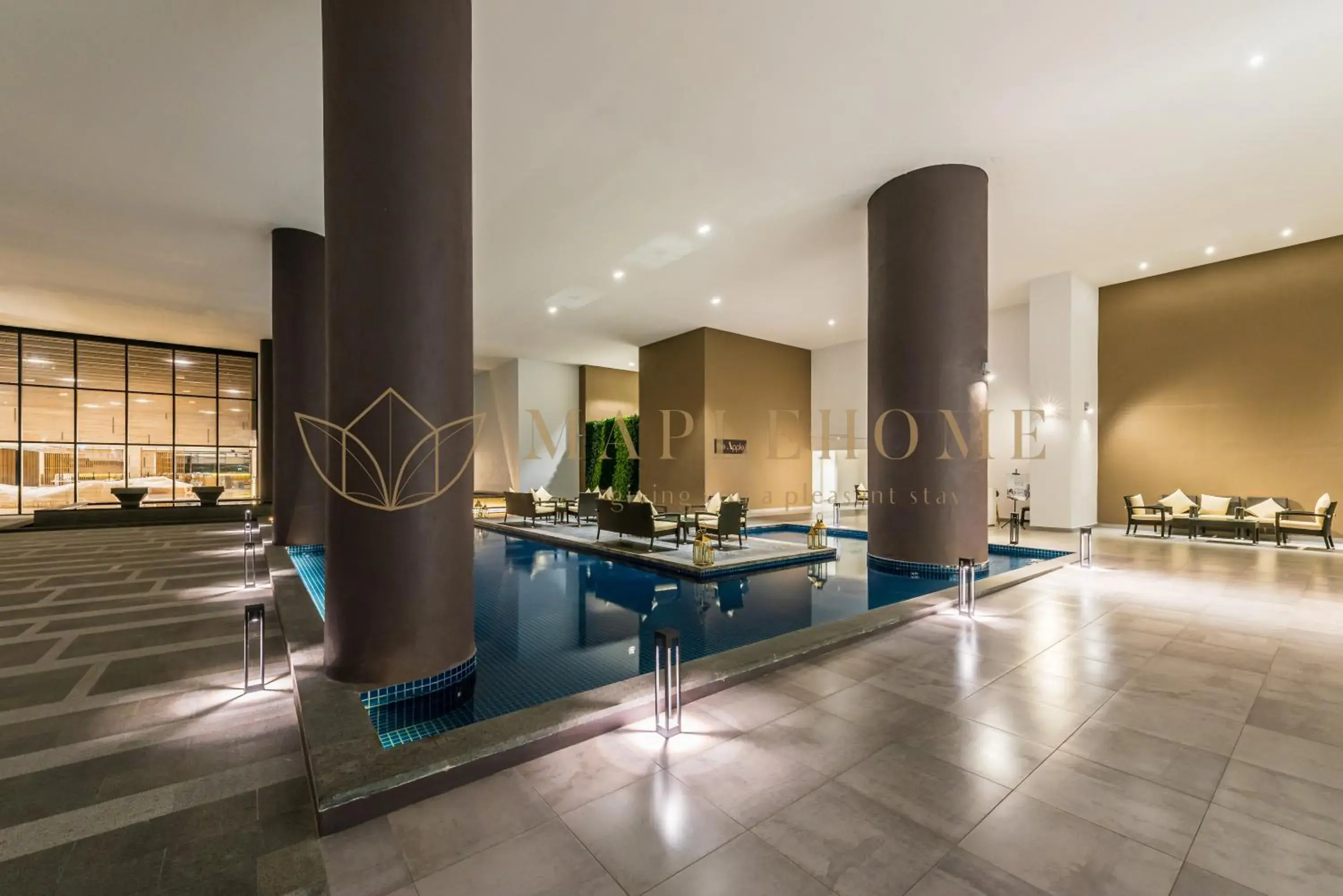 Lobby or reception in The Apple Premier Suites Melaka Lobby or reception in The Apple Premier Suites Melaka