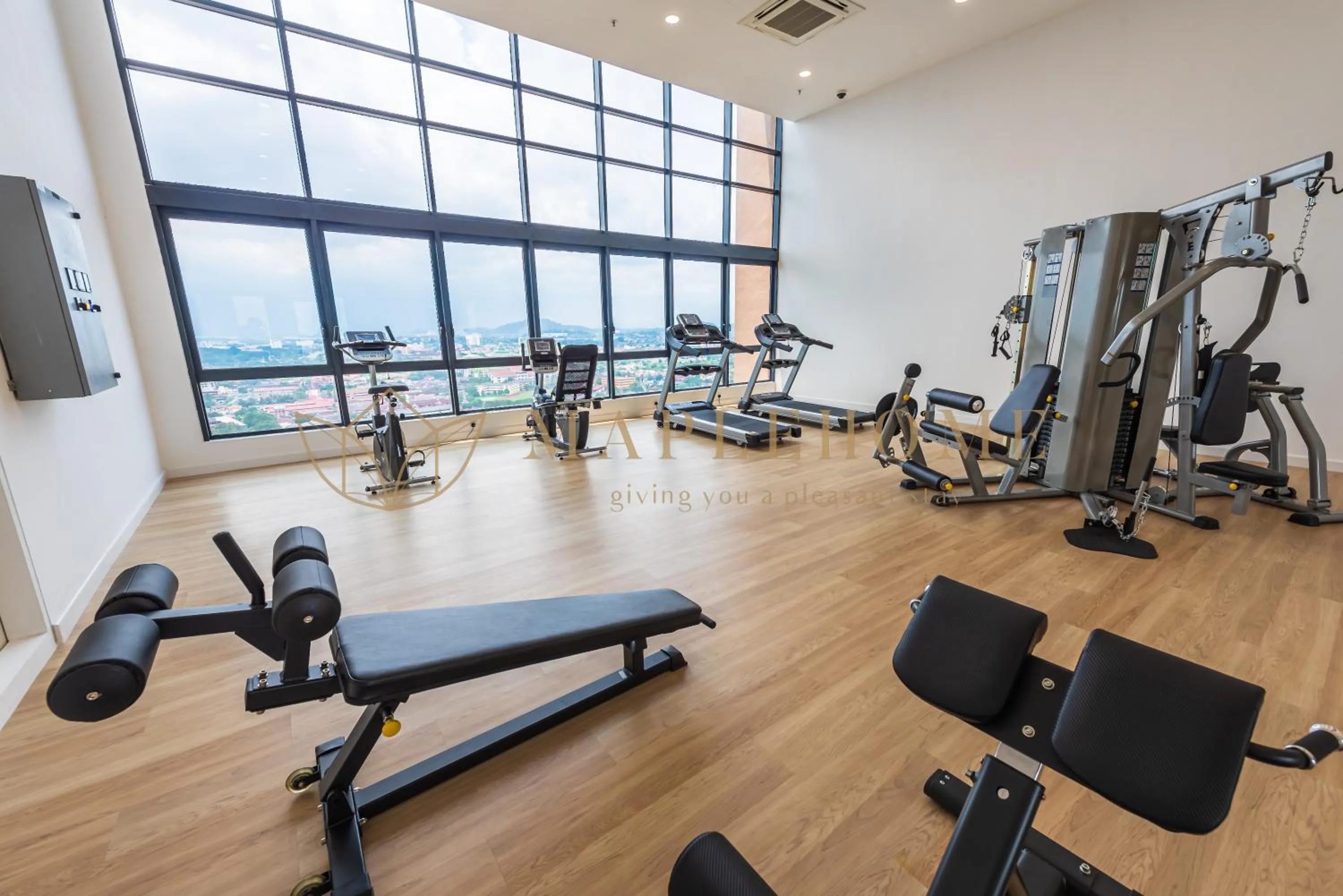 Fitness centre/facilities in The Apple Premier Suites Melaka