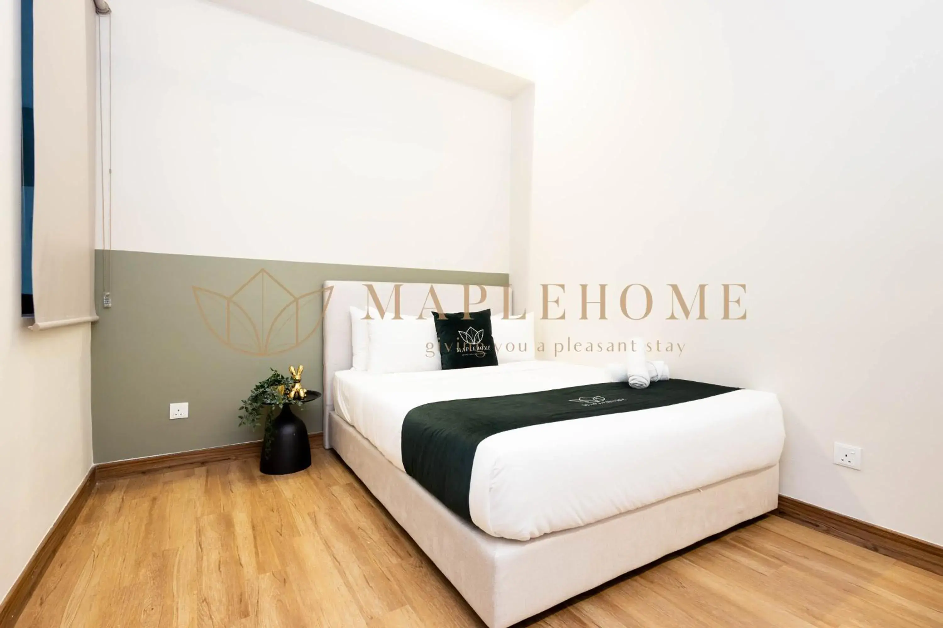 Bed in The Apple Premier Suites Melaka Bed in The Apple Premier Suites Melaka