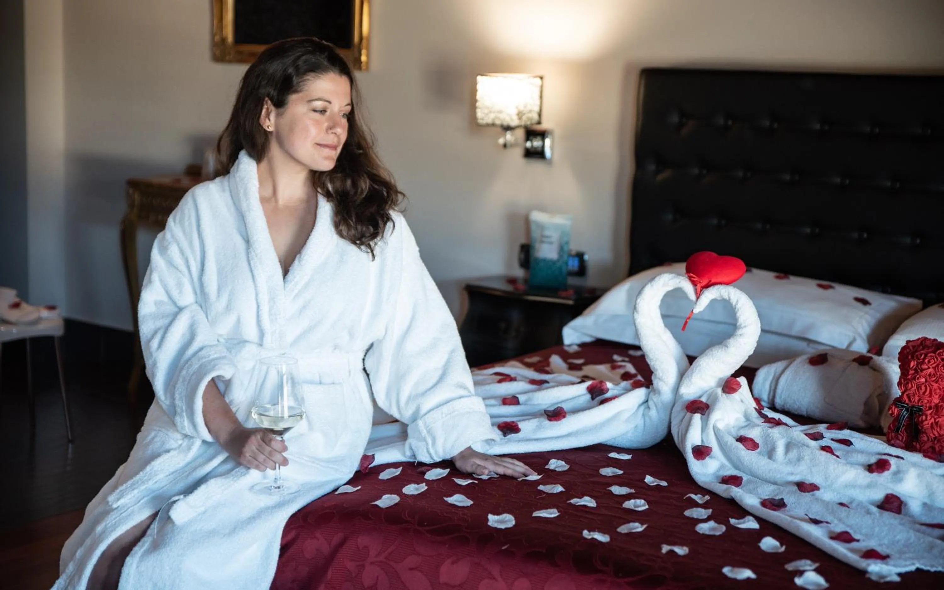 Bed in Hotel Residence Montelago