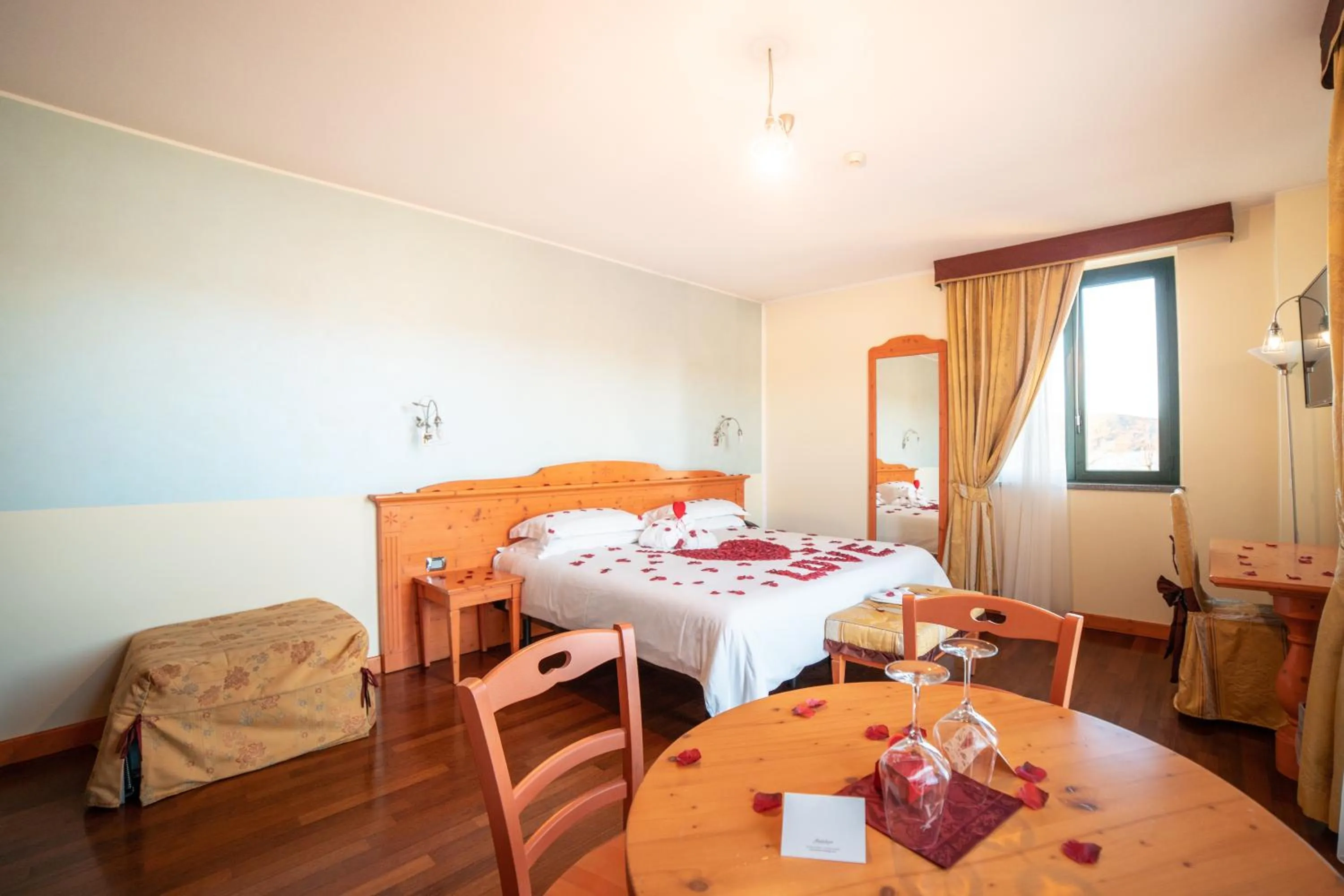 Bed in Hotel Residence Montelago