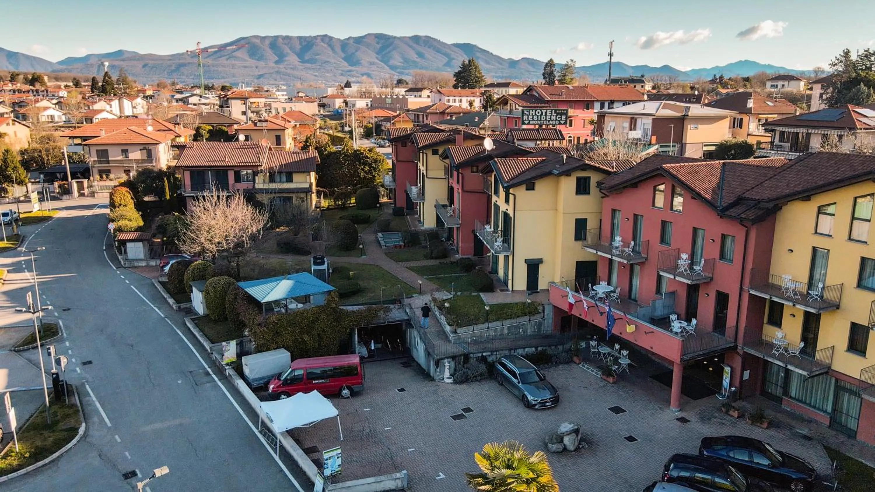 Property building in Hotel Residence Montelago