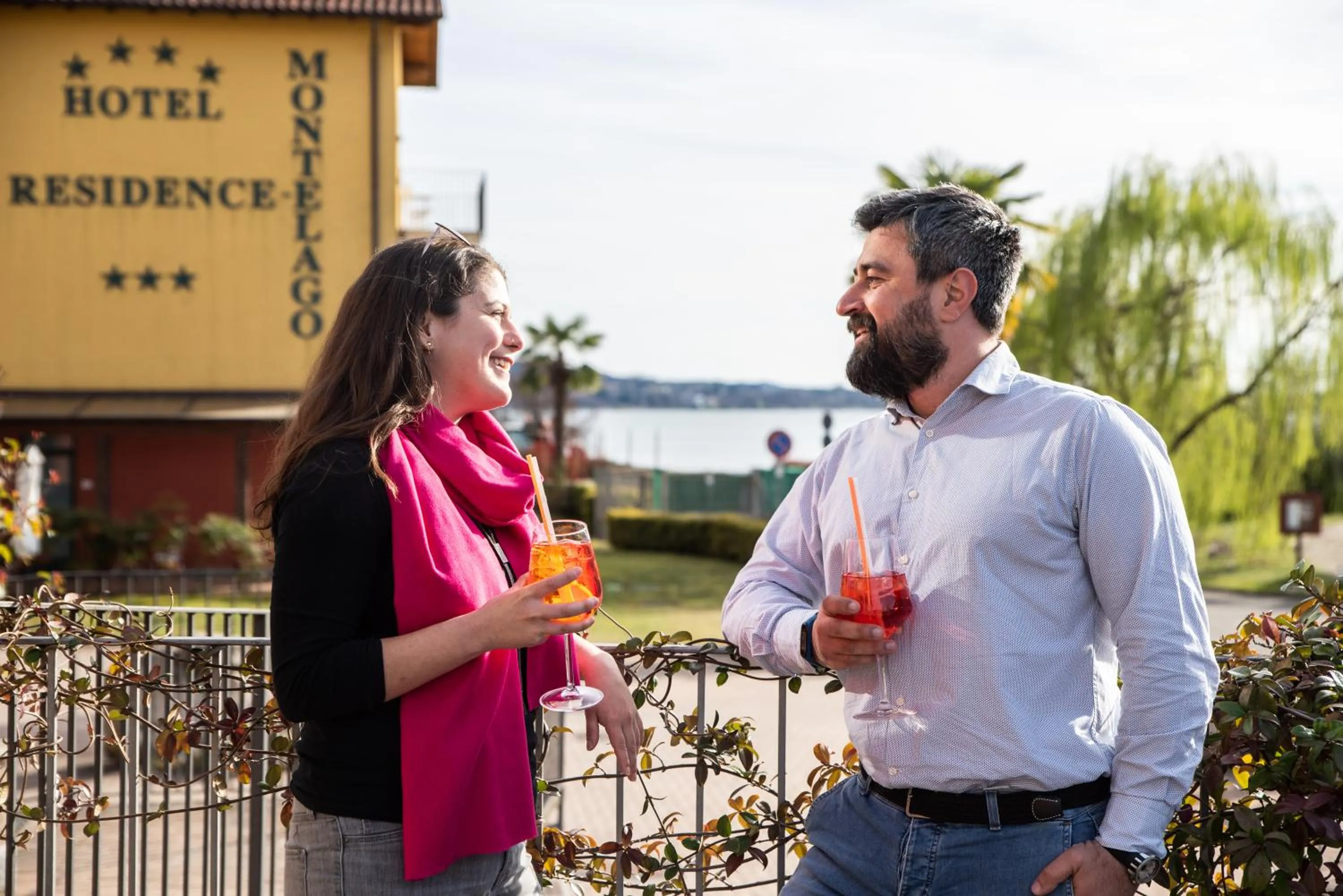 People in Hotel Residence Montelago