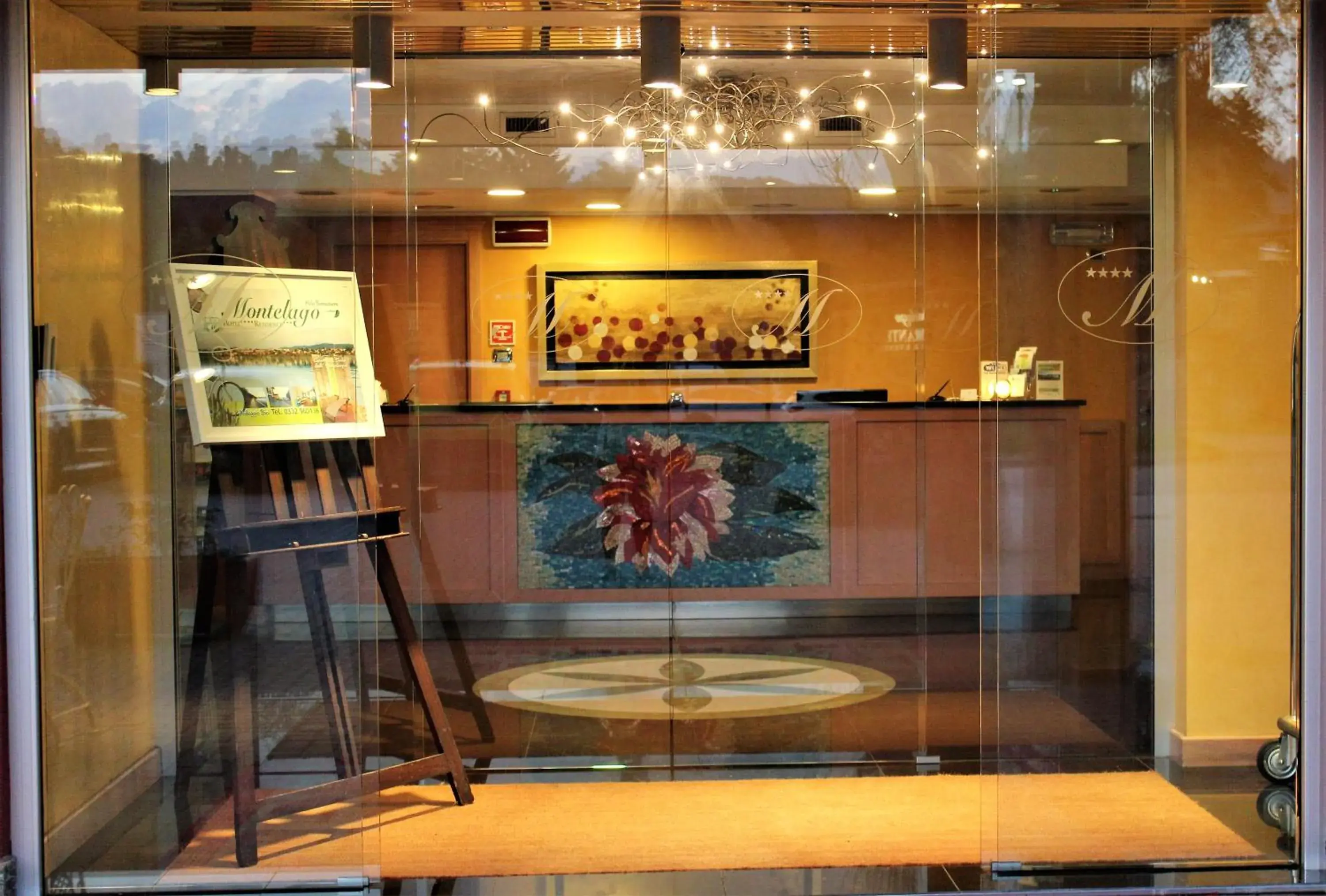 Lobby or reception in Hotel Residence Montelago Lobby or reception in Hotel Residence Montelago