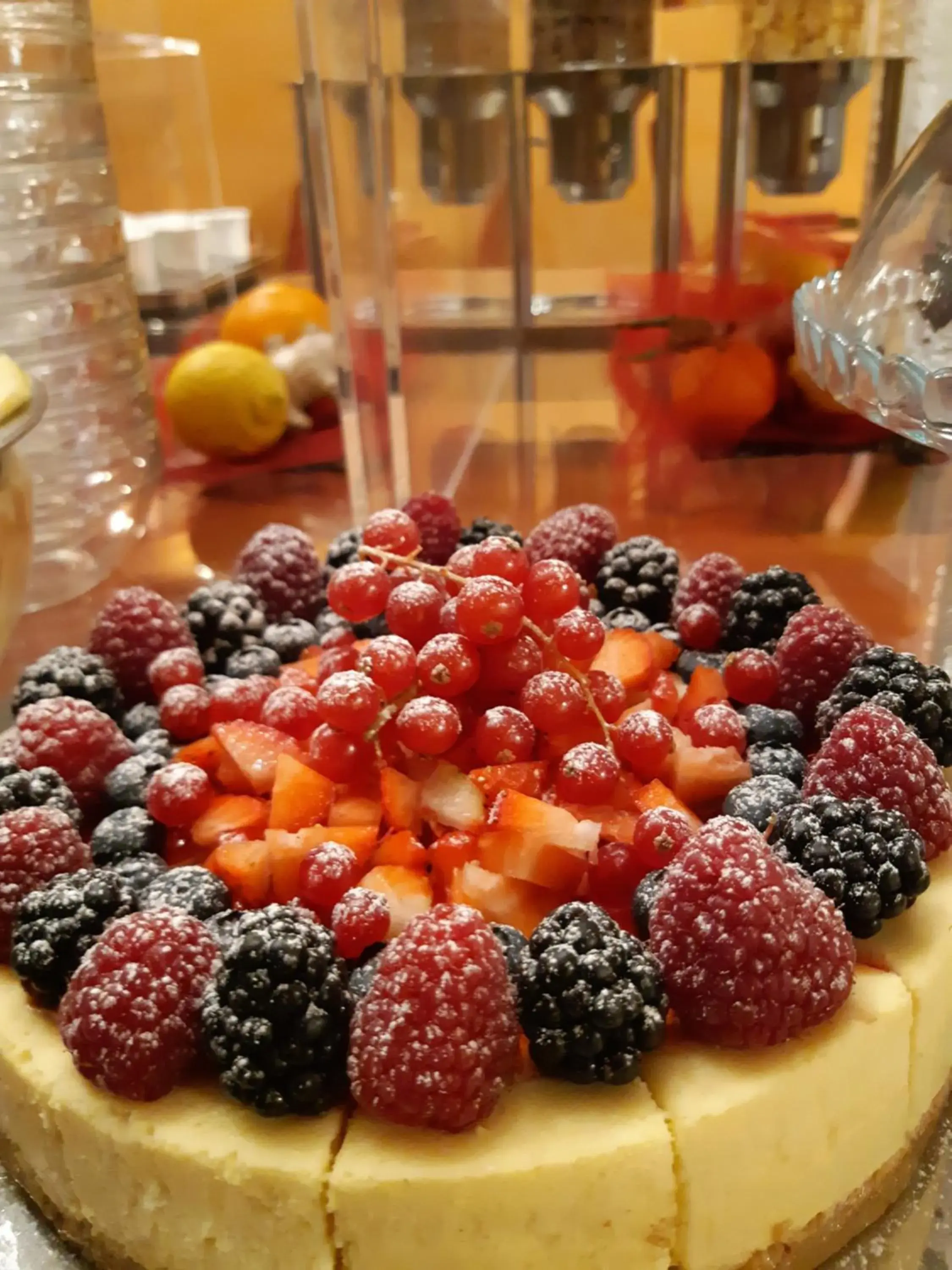 Buffet breakfast in Hotel Residence Montelago Buffet breakfast in Hotel Residence Montelago