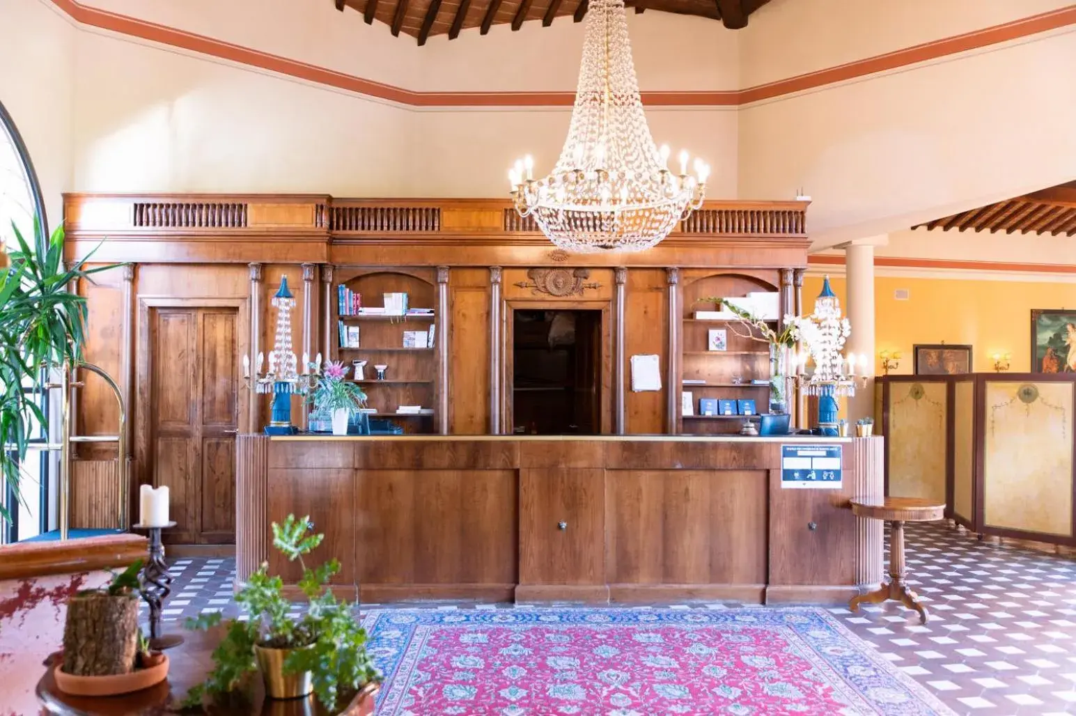 Lobby or reception in Il Piccolo Castello Lobby or reception in Il Piccolo Castello