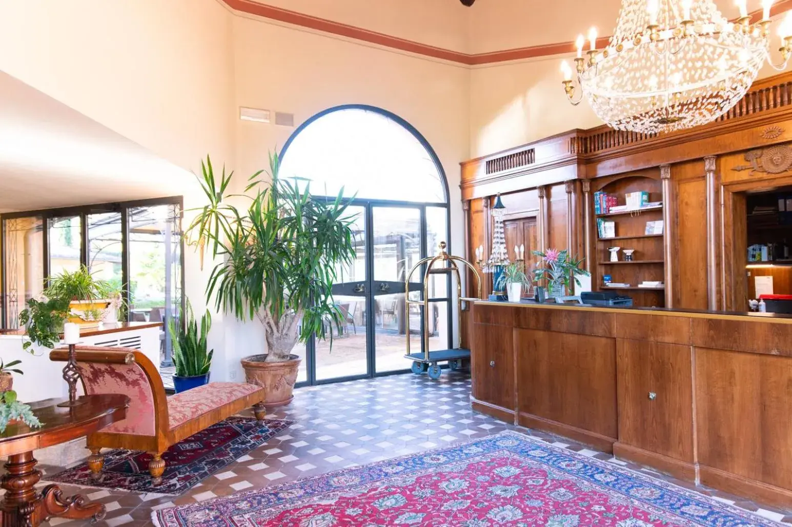 Lobby or reception in Il Piccolo Castello Lobby or reception in Il Piccolo Castello