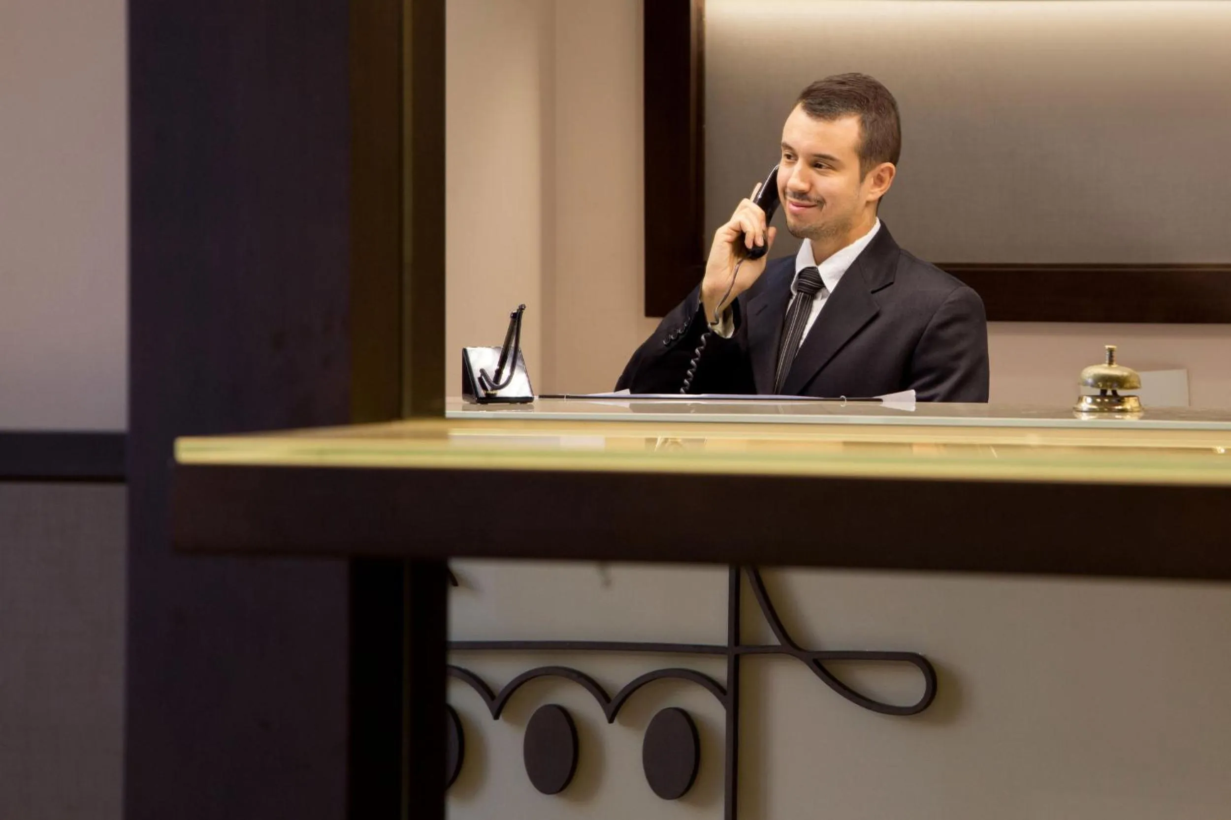 Lobby or reception in Hotel Dei Mille