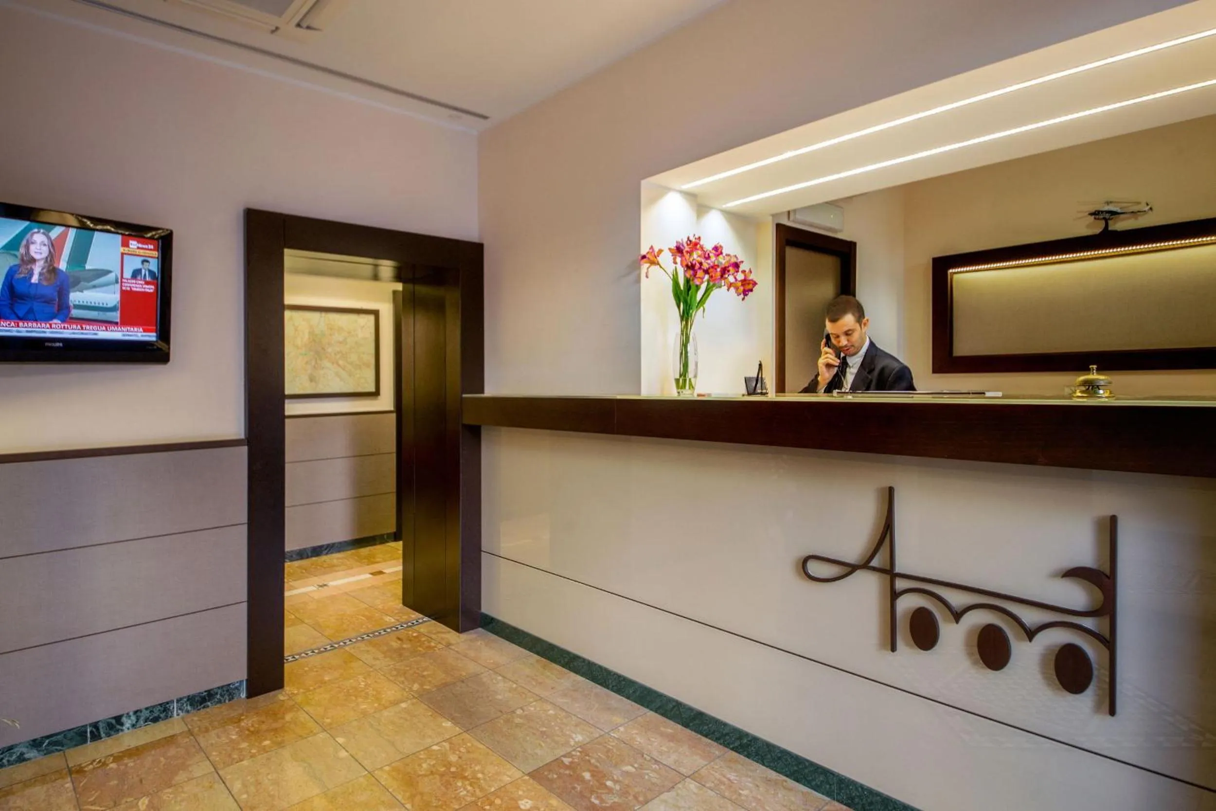 Lobby or reception in Hotel Dei Mille