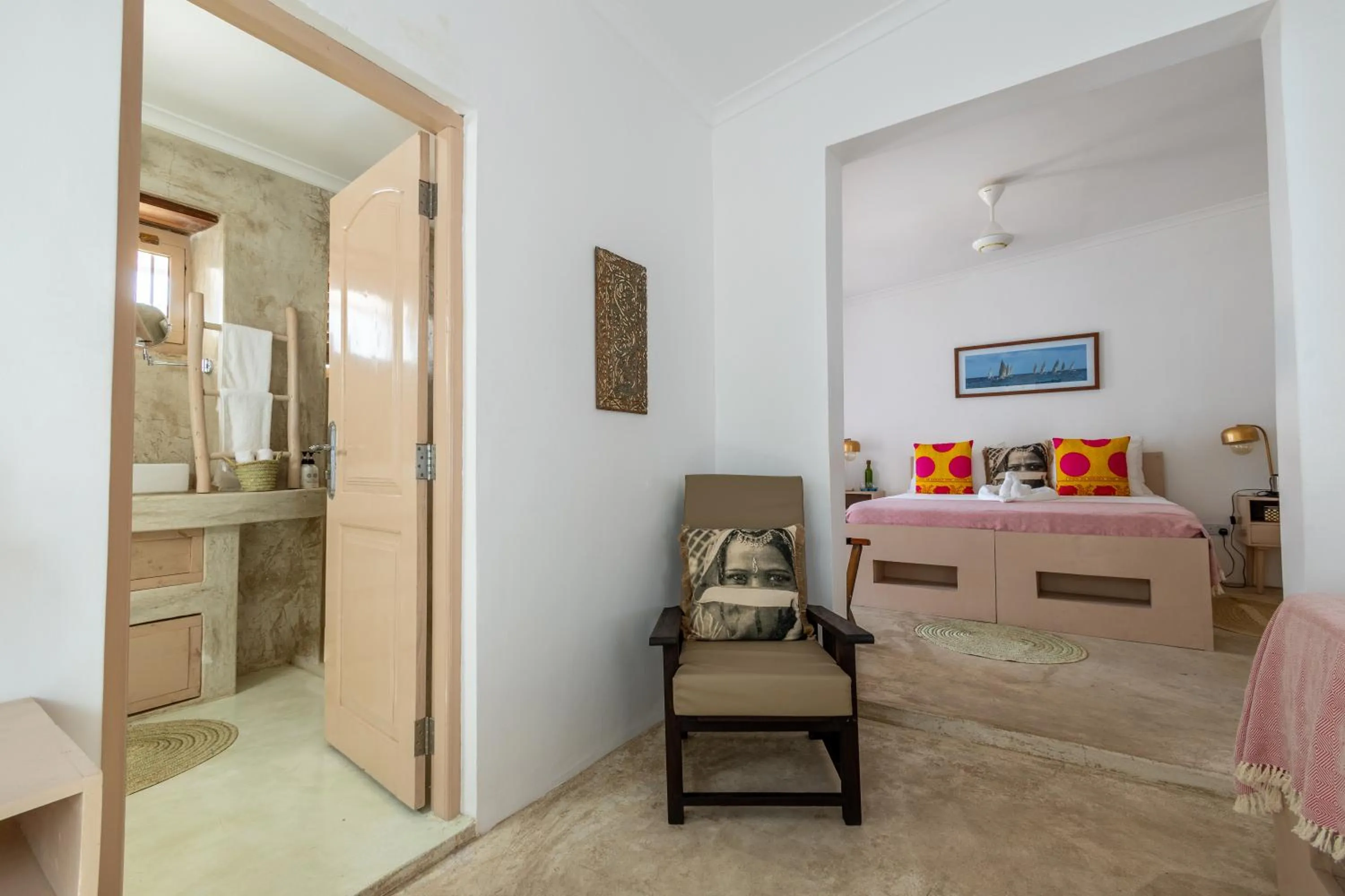 Bed in Sharazad Wonders Boutique