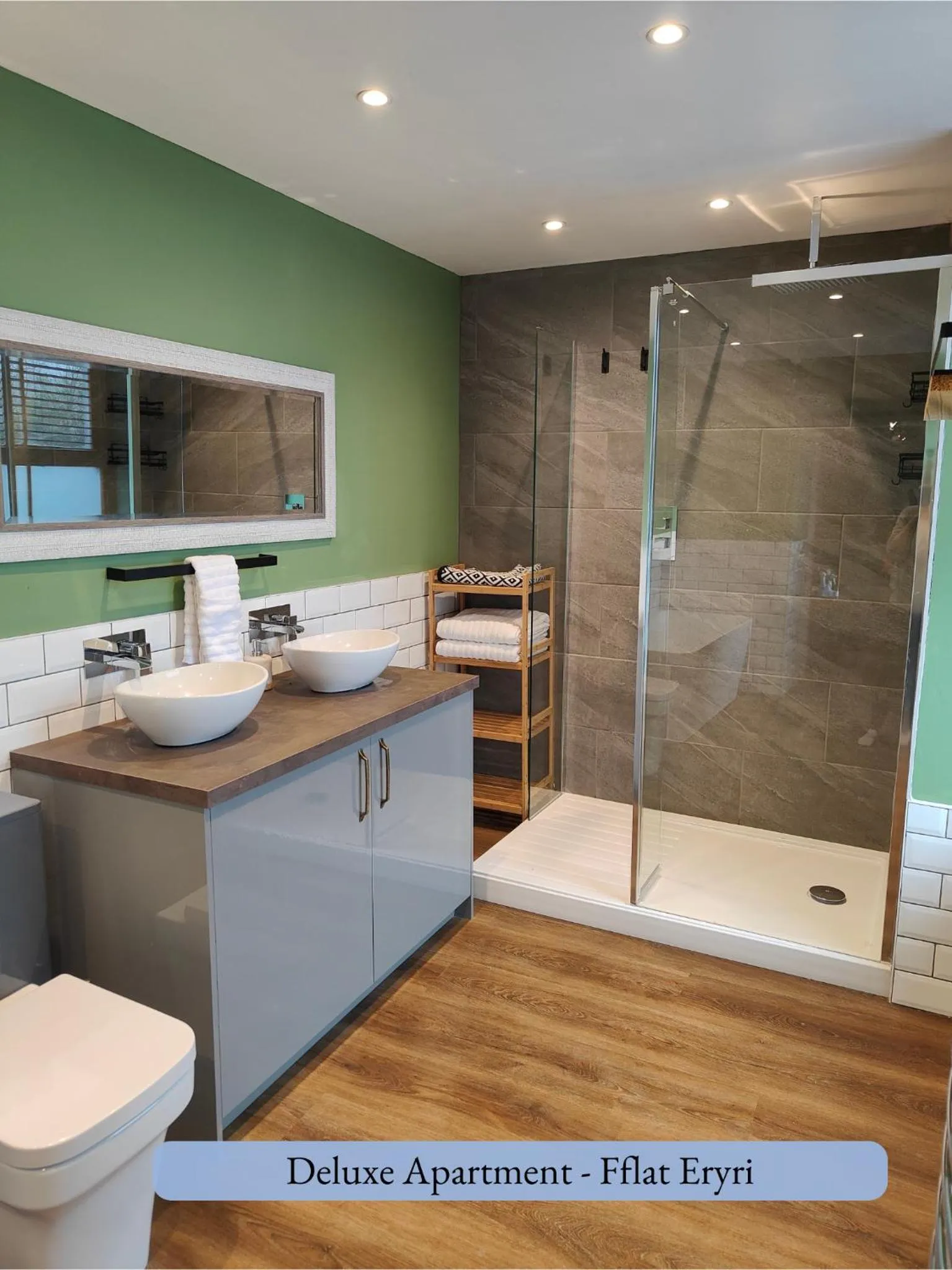 Bathroom in Llew Accommodation - The Townhouse