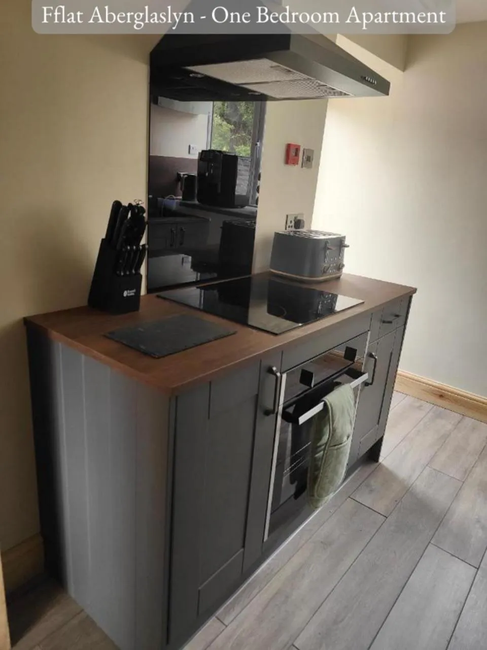 Kitchen or kitchenette in Llew Accommodation - The Townhouse