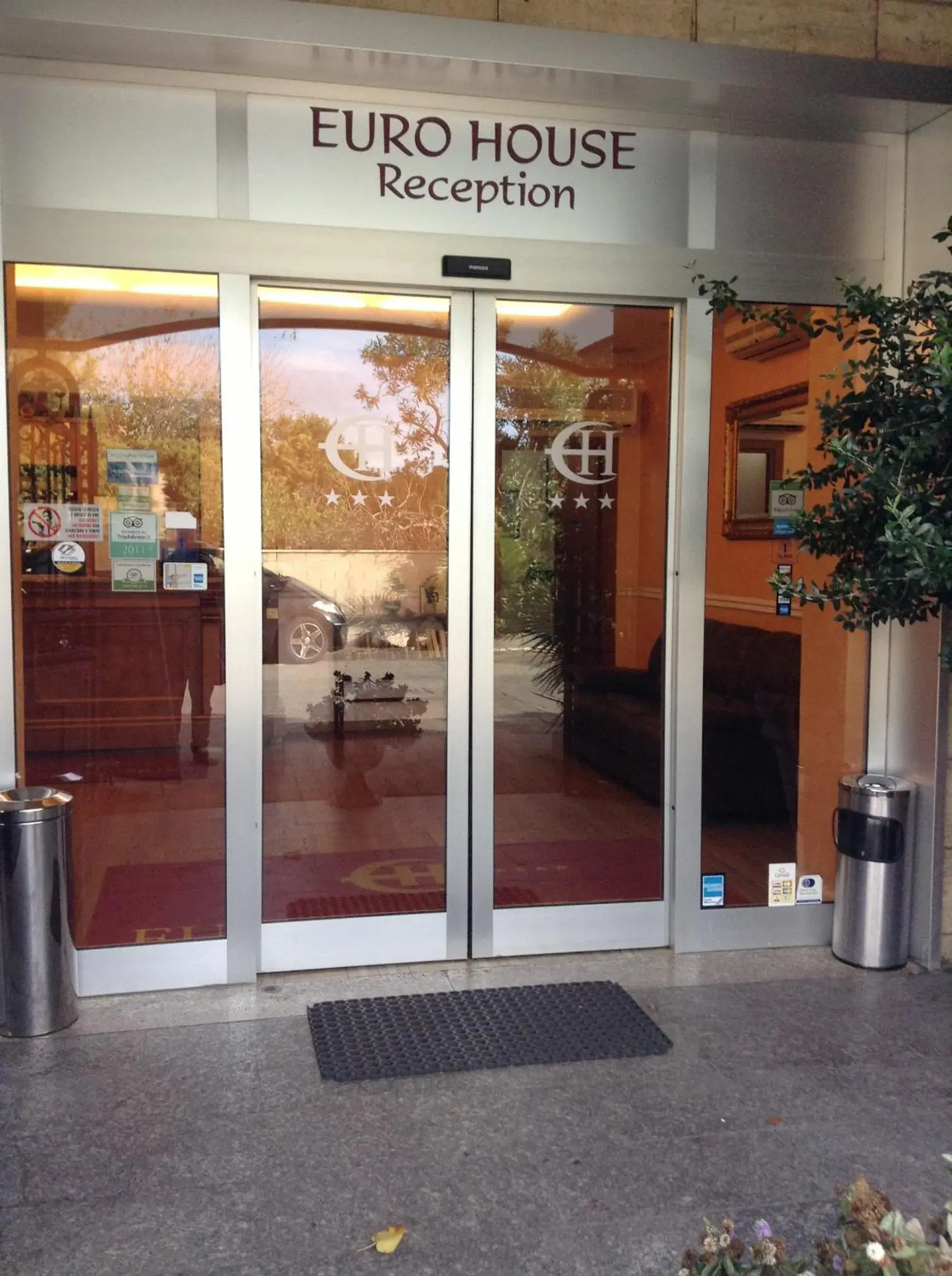 Facade/entrance in EH Rome Airport Euro House Hotels Facade/entrance in EH Rome Airport Euro House Hotels