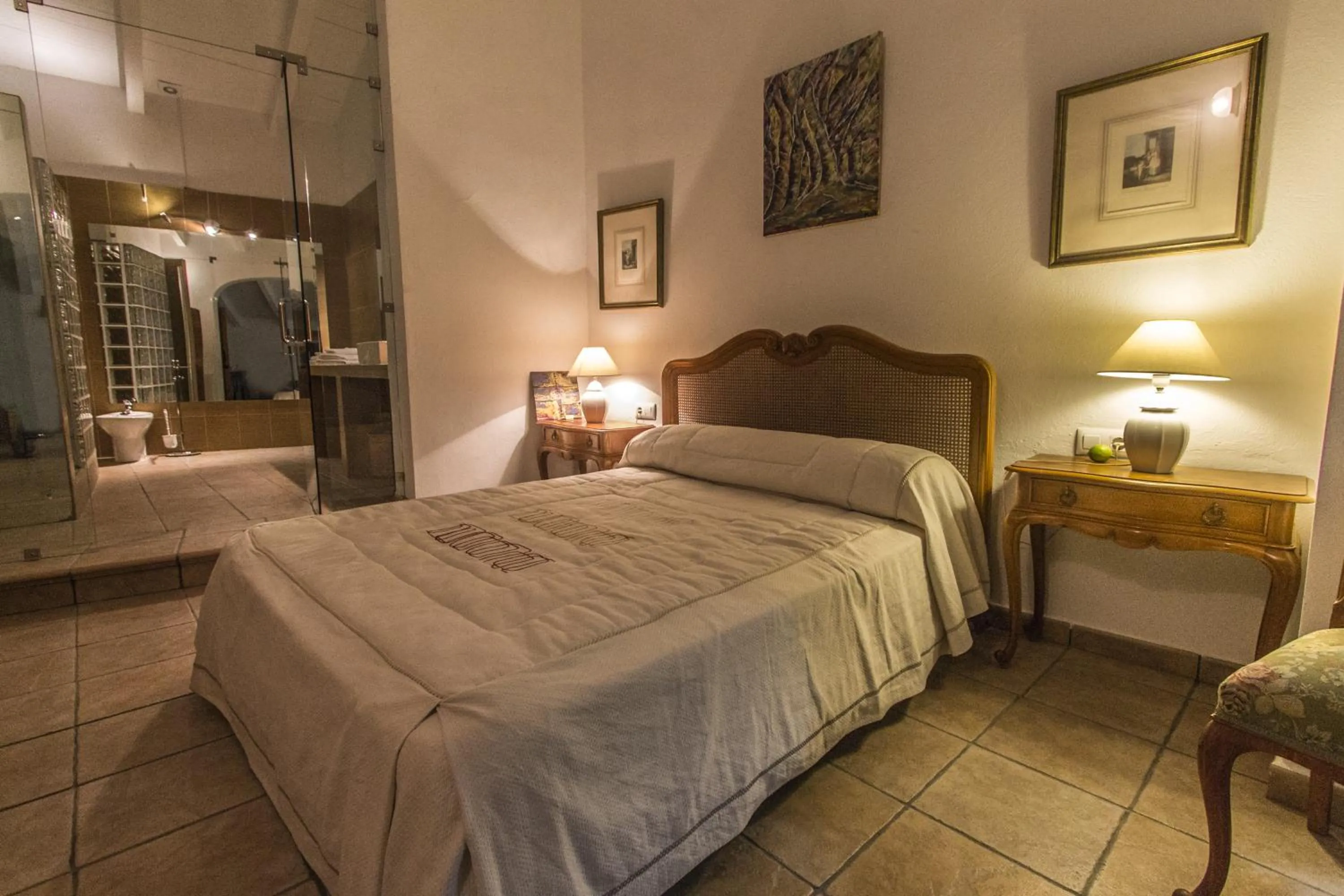Bed in Finca Villa Juan