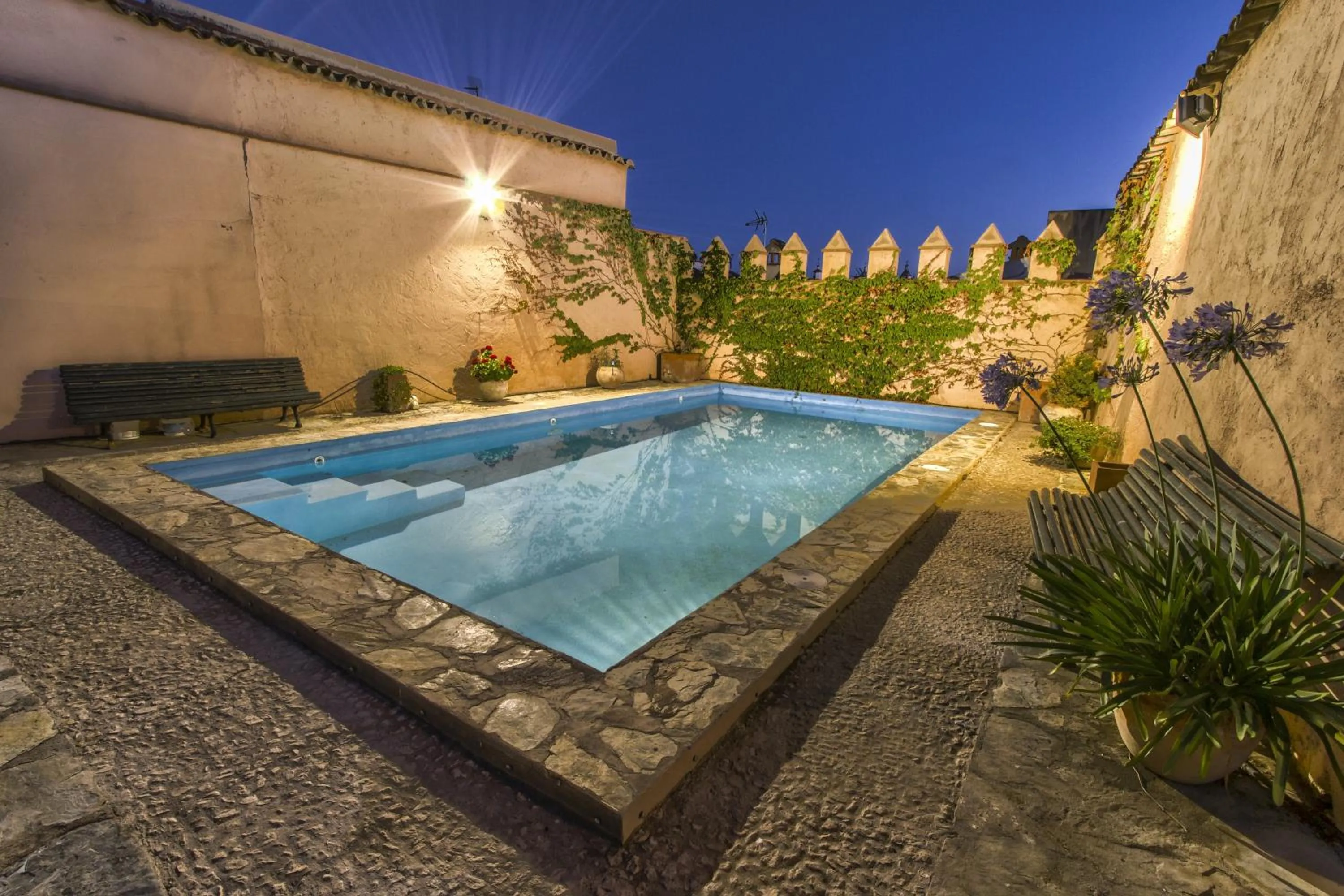 Swimming pool in Finca Villa Juan
