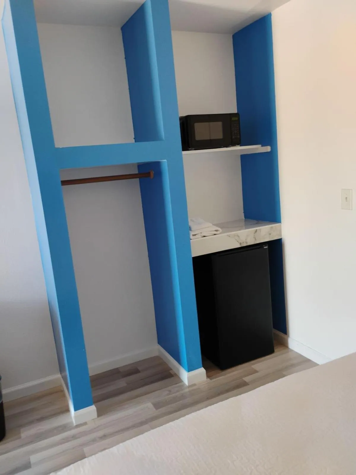 Kitchen or kitchenette in Cattlemen's Inn