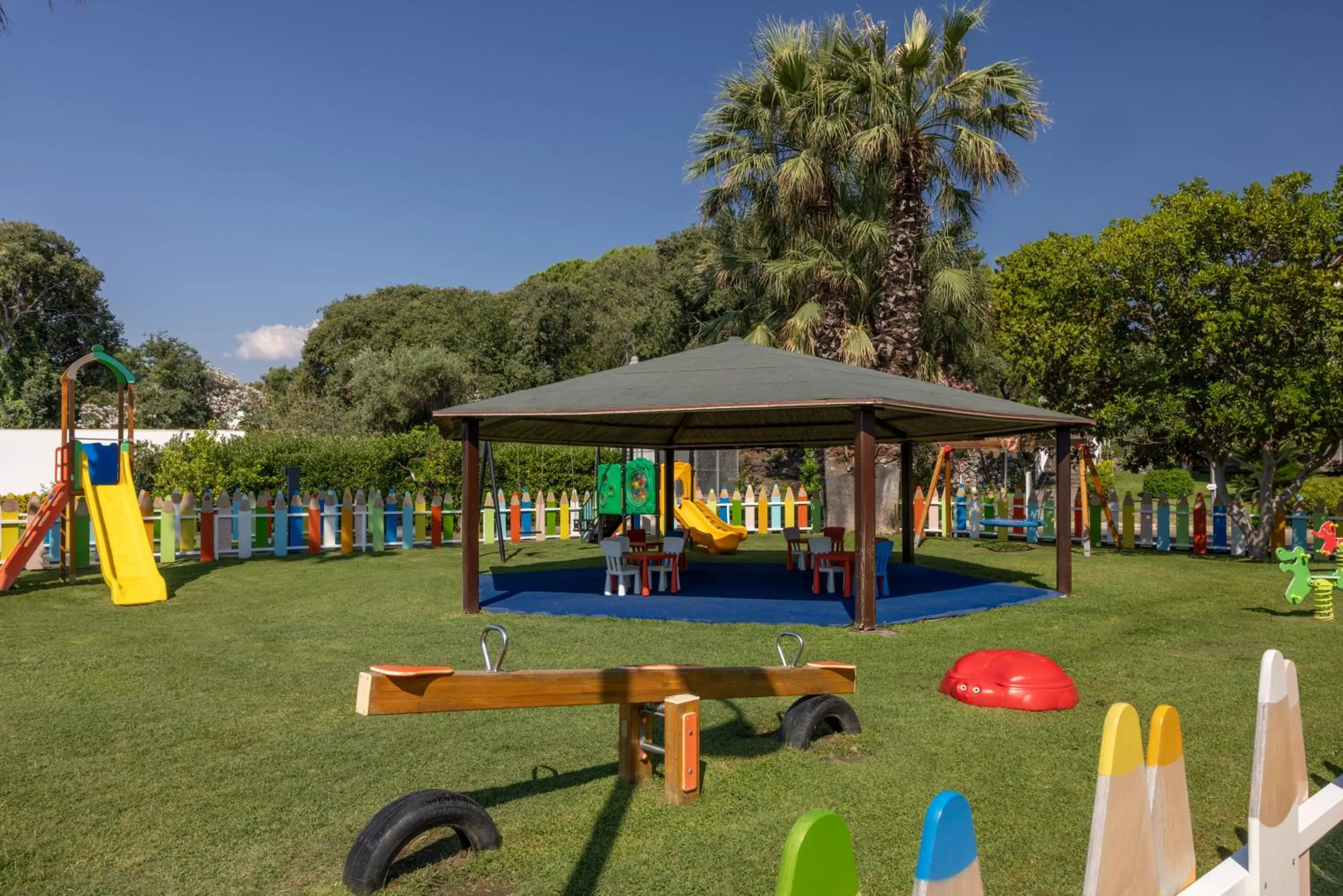 Children play ground in UNA Hotels Naxos Beach Sicilia