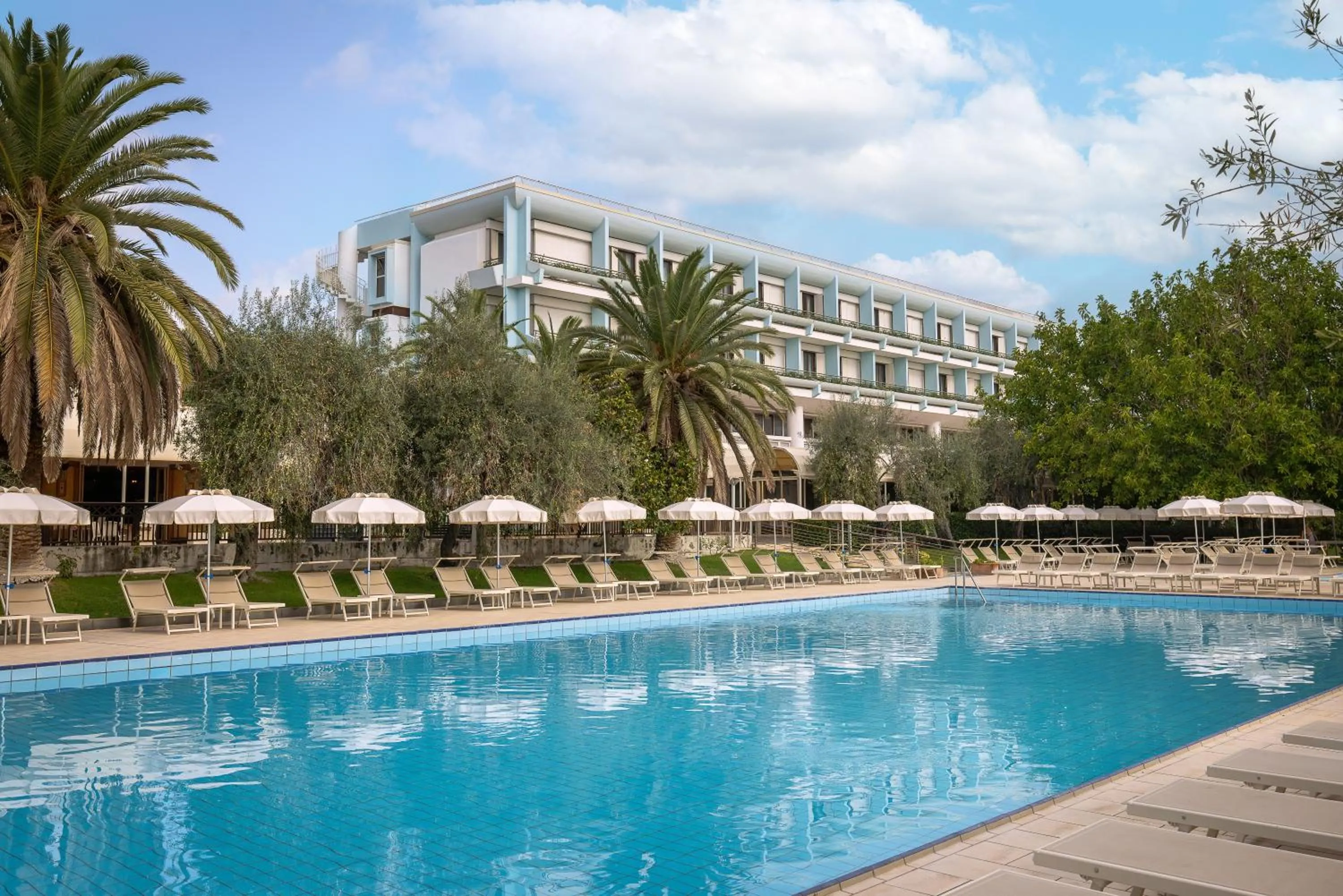 Swimming pool in UNA Hotels Naxos Beach Sicilia
