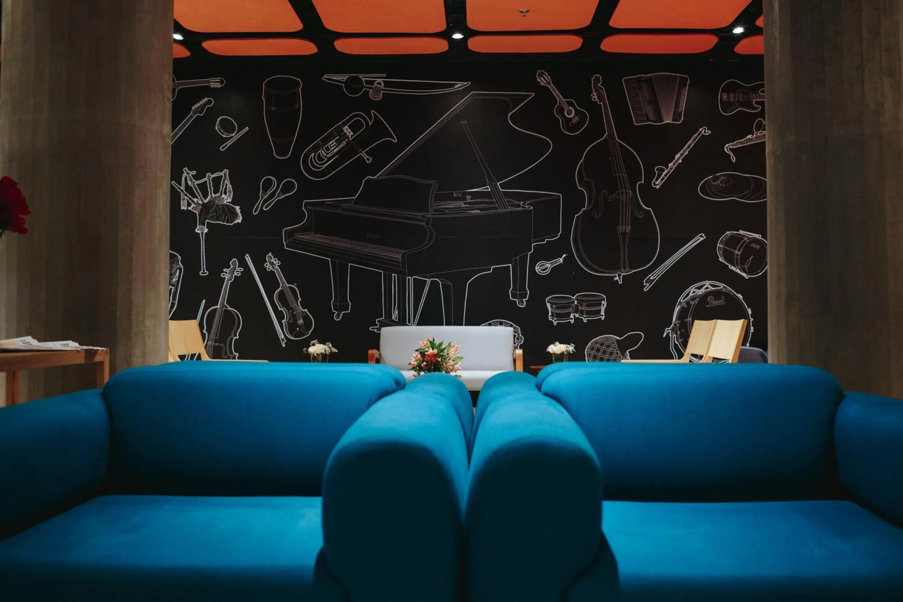 Lobby or reception in Hotel Del Fiol