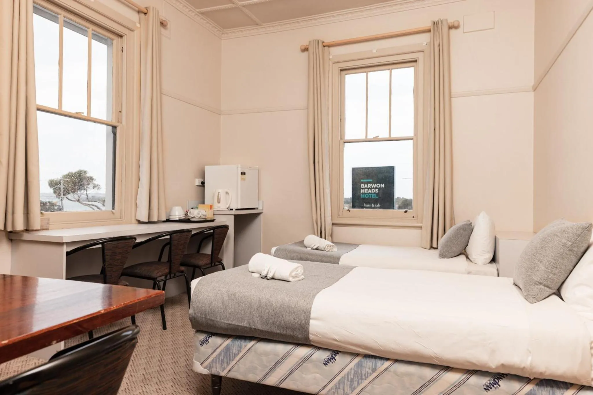 Bed in Barwon Heads Hotel