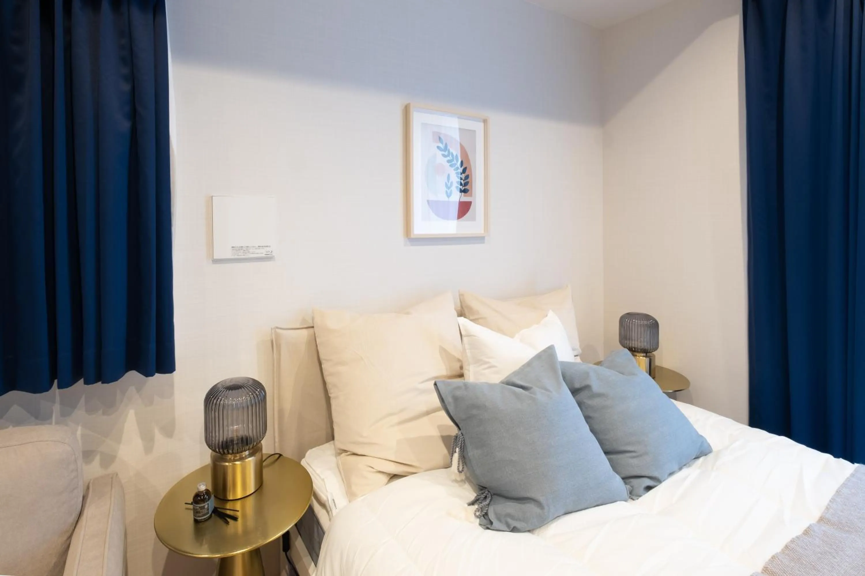 Bedroom, Bed in Ken's Place麻布East