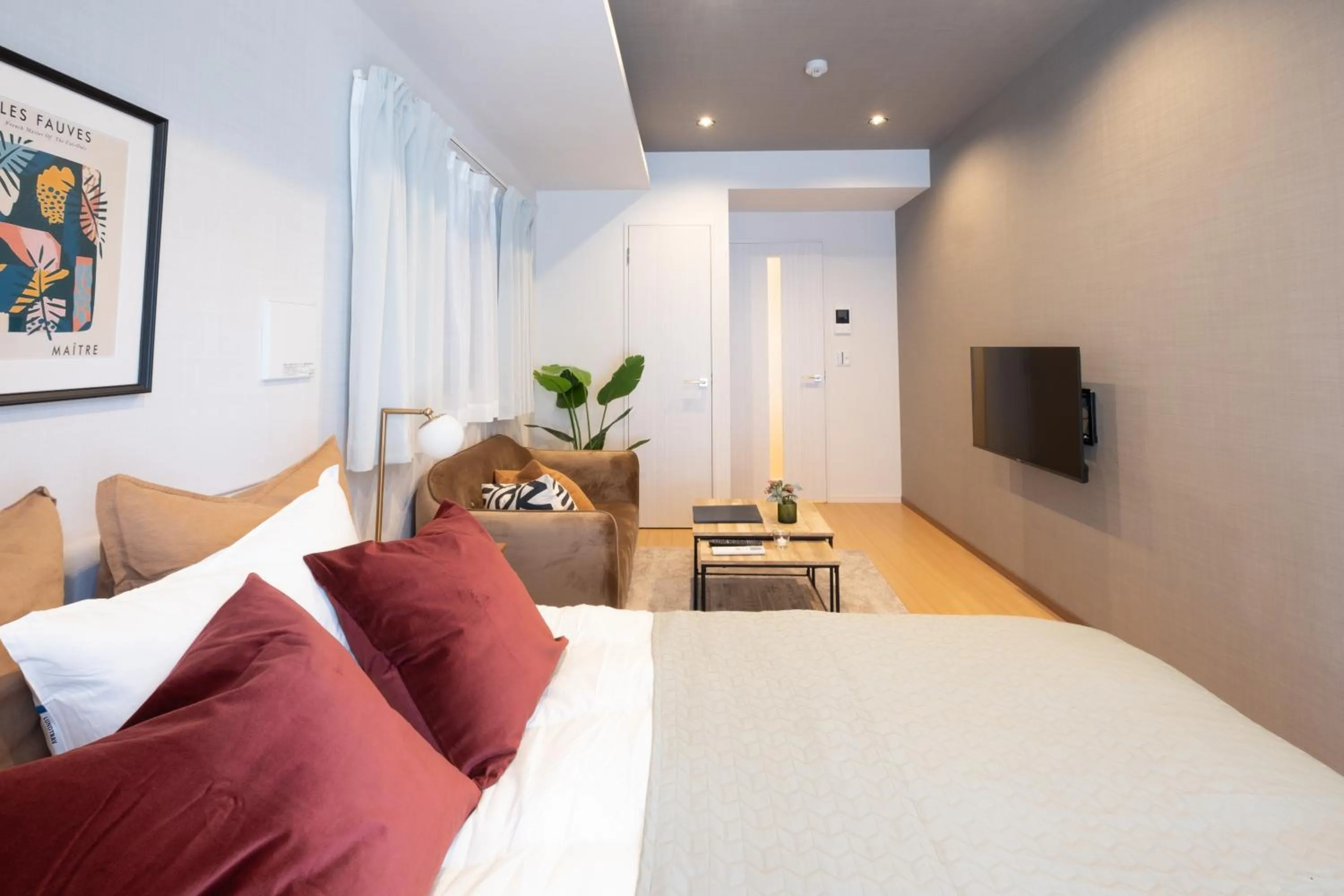 Photo of the whole room, Bed in Ken's Place麻布East