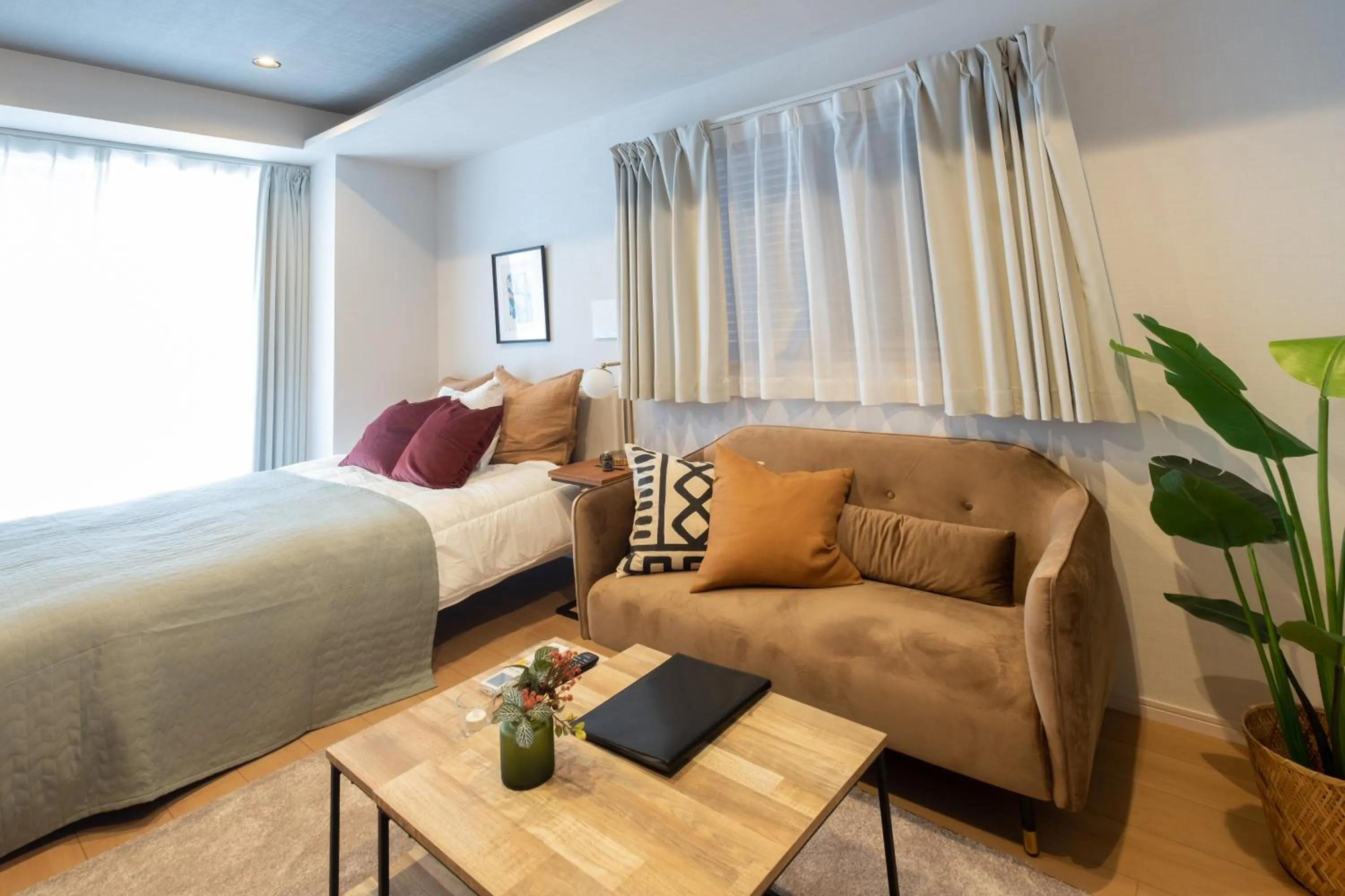 Photo of the whole room, Bed in Ken's Place麻布East