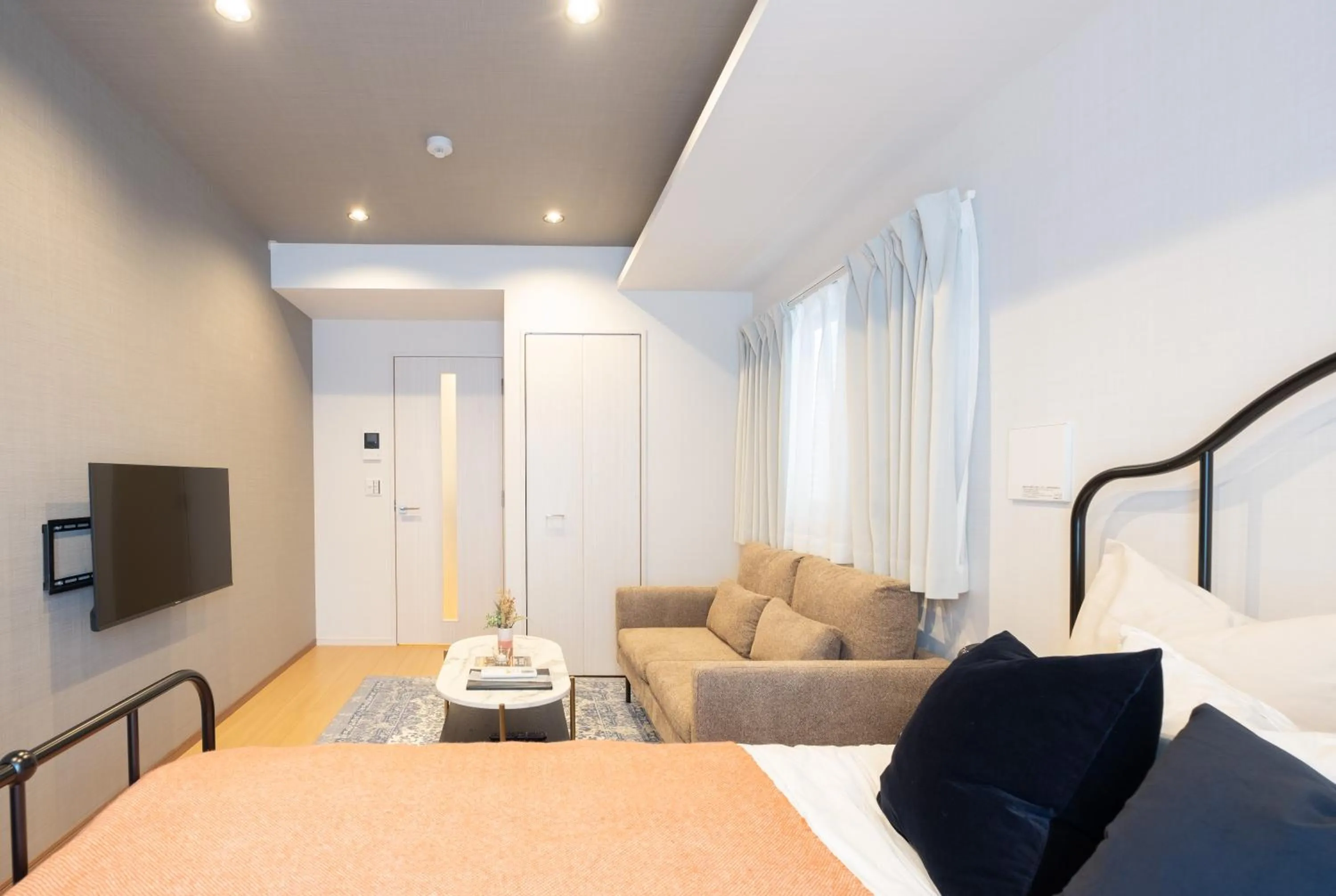 Bed in Ken's Place麻布East
