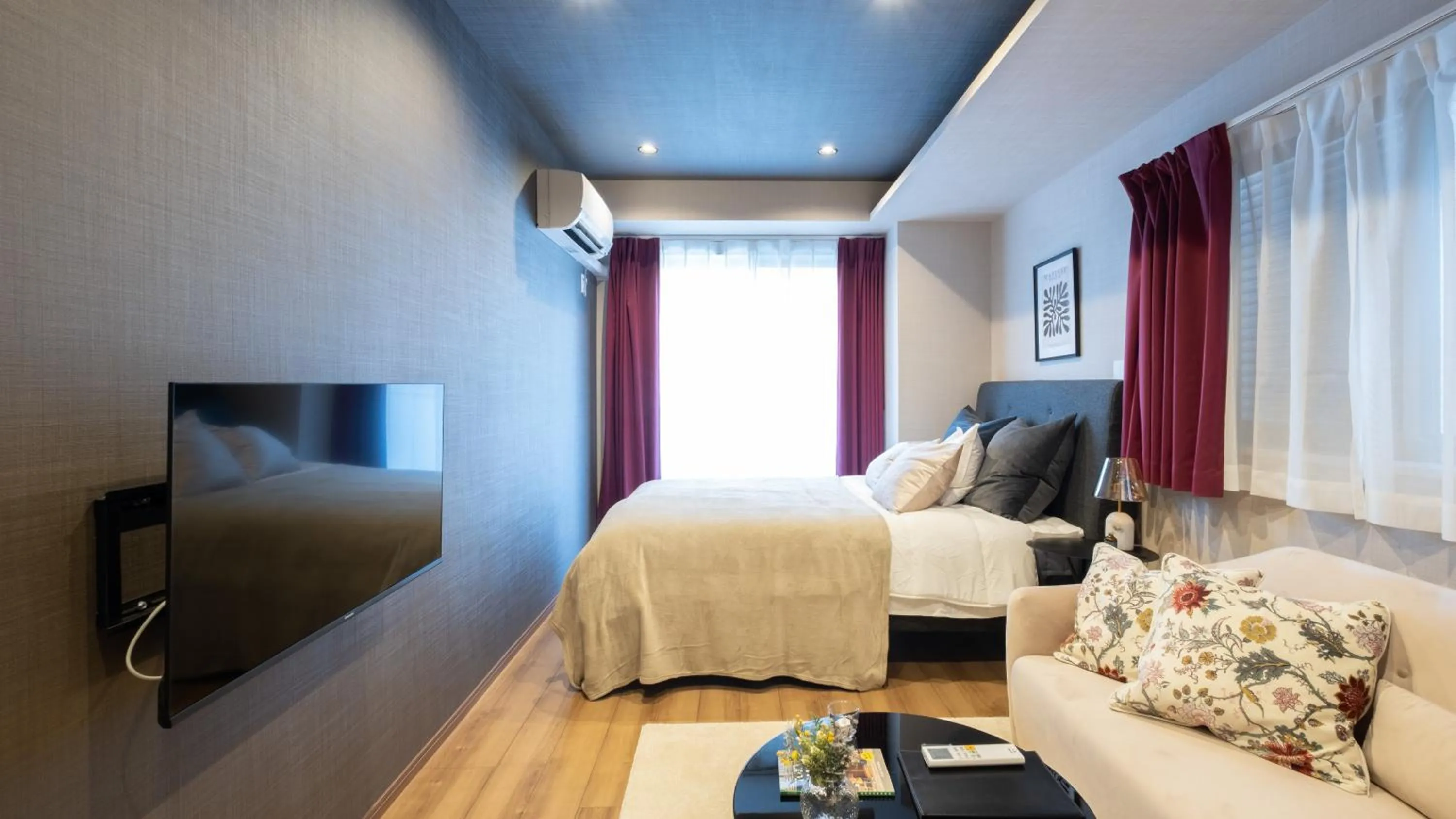 Bed in Ken's Place麻布East