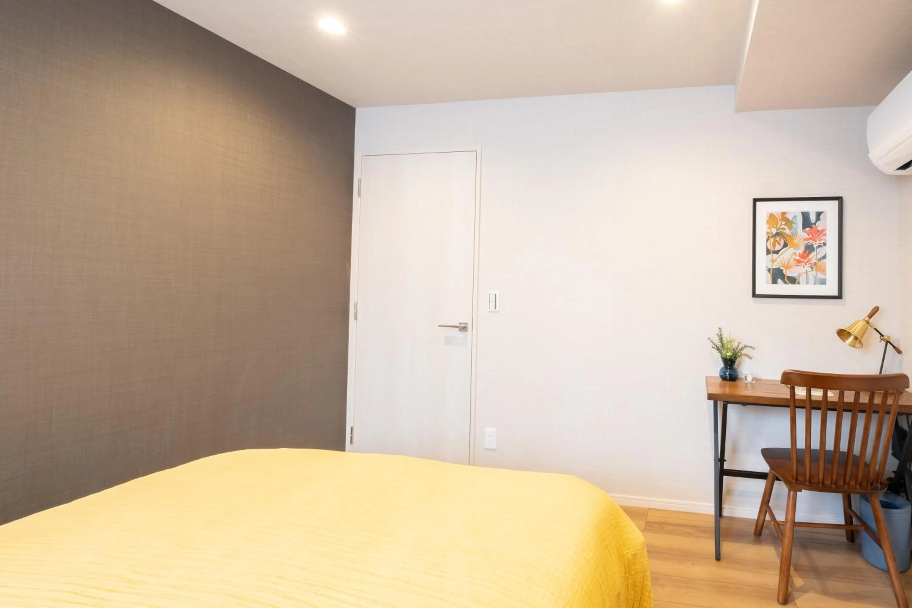 Bedroom, Bed in Ken's Place麻布East